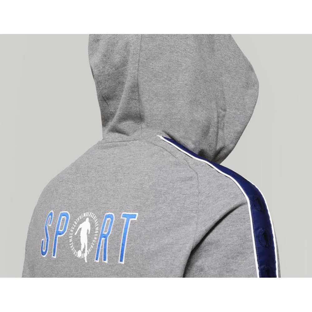 Bikkembergs Gray Cotton Sweatshirt