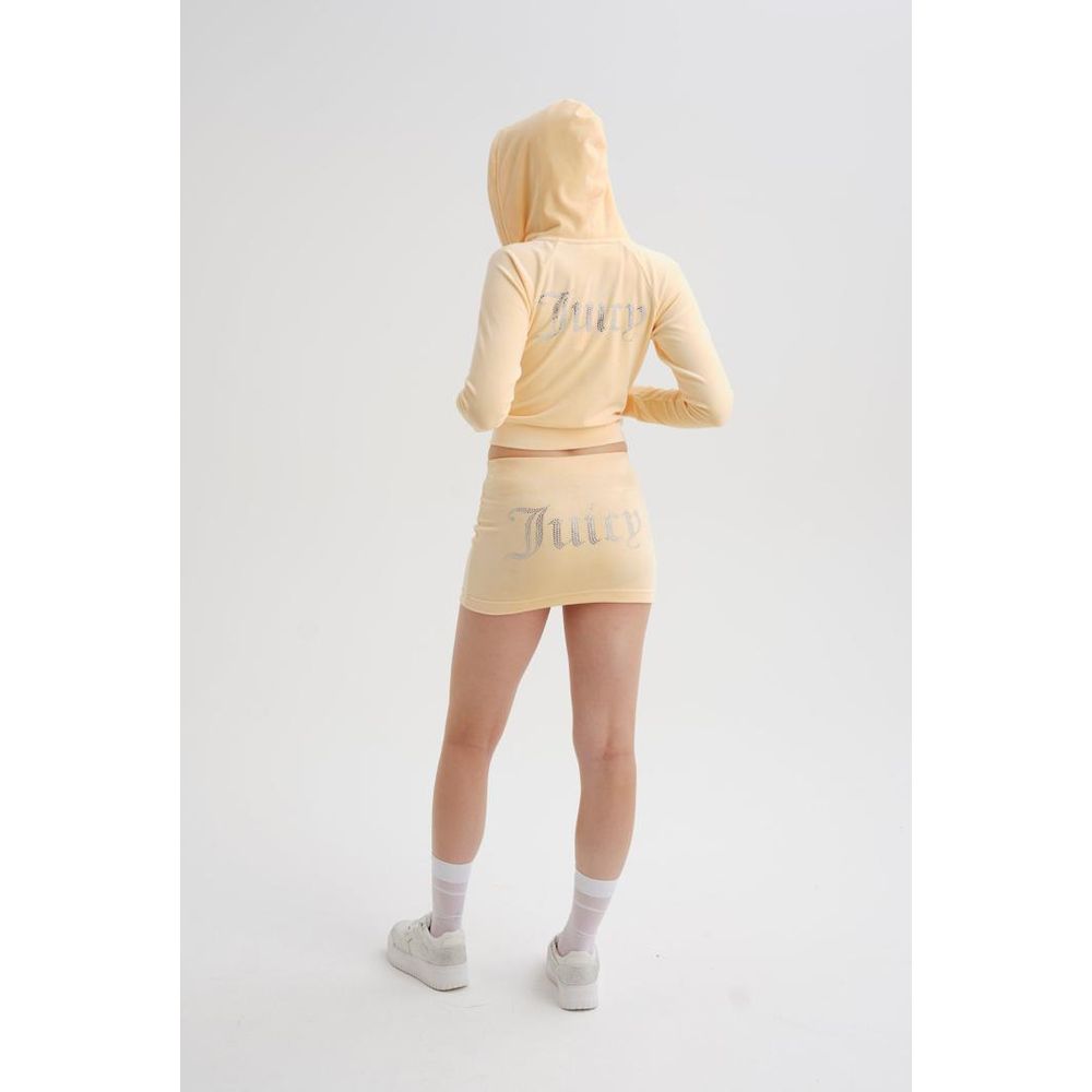 Indulge in the Juicy Couture Natural Polyester Sweatshirt, where luxurious comfort meets exquisite craftsmanship, perfect for those who appreciate timeless elegance.