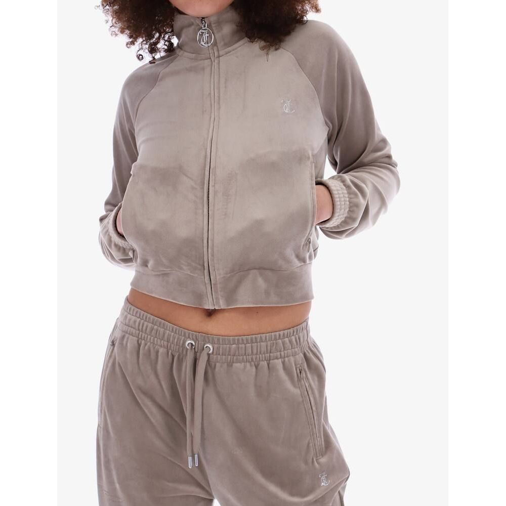 Juicy Couture Brown Polyester Sweatshirt