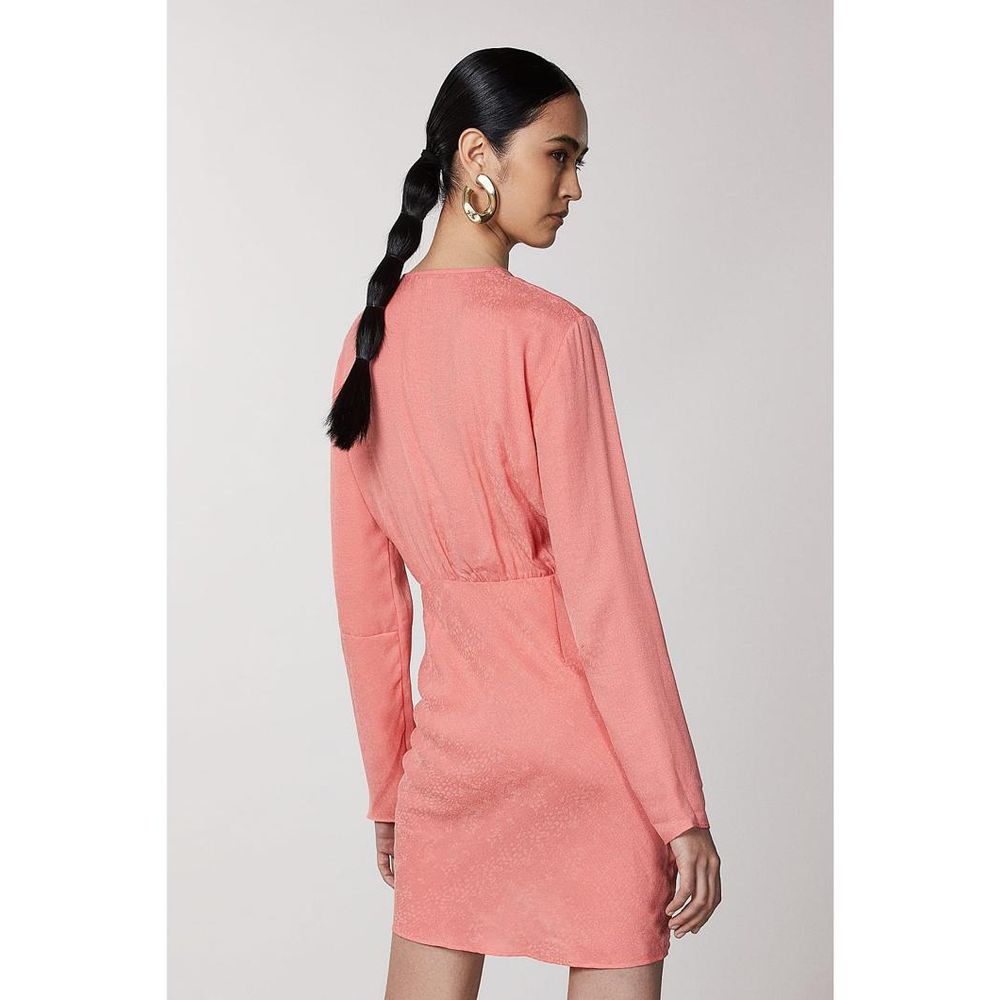 Patrizia Pepe Pink Copper Casual Dress - Effortless Luxury Elegance