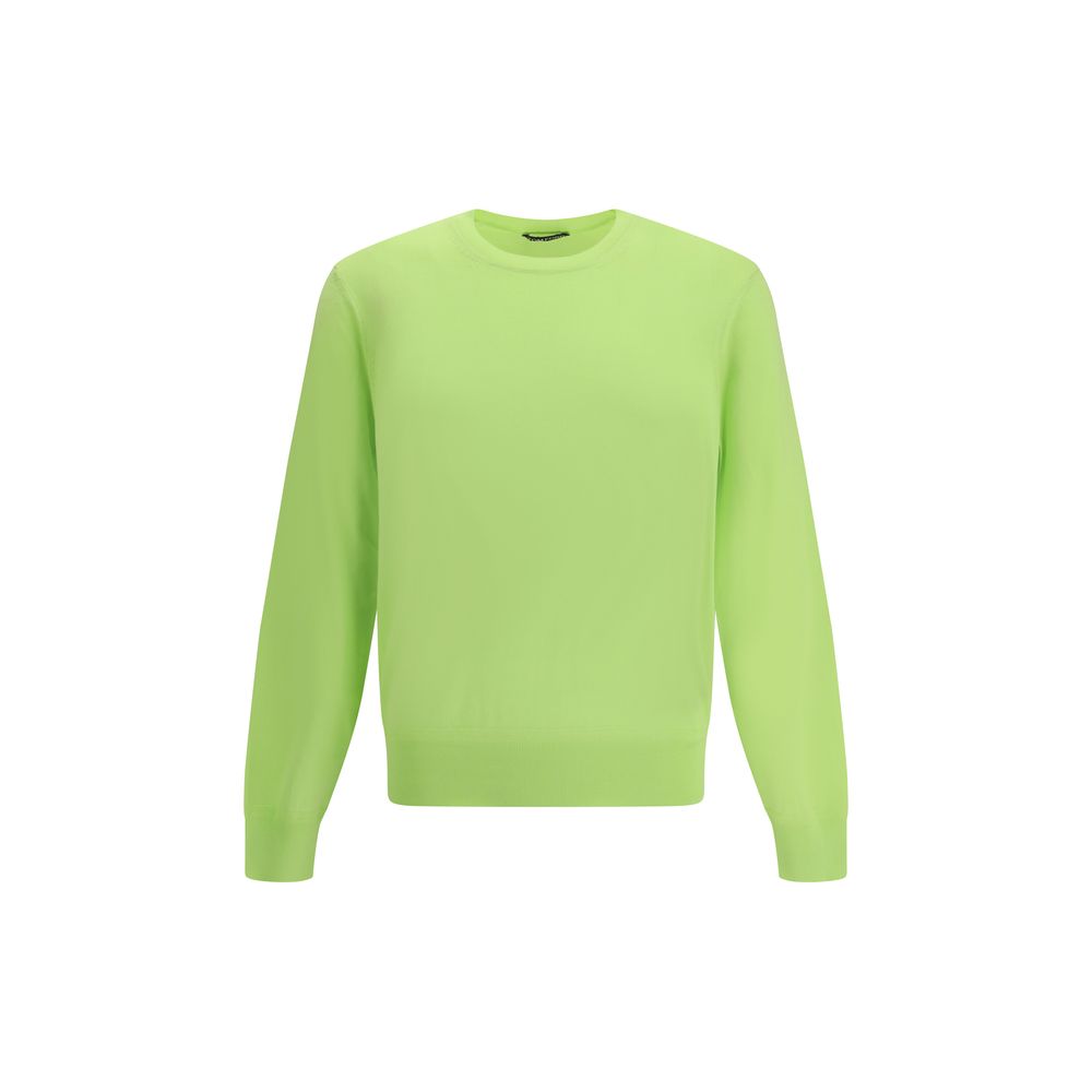 Indulge in the Tom Ford Bicolor Cotton Sweatshirt, a masterpiece of 100% cotton elegance, designed for those who embody sophistication and allure in every moment.