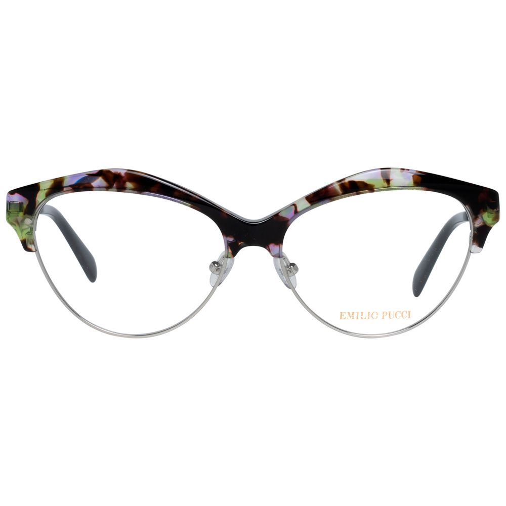 Emilio Pucci Brown Metal Glasses (Frames)