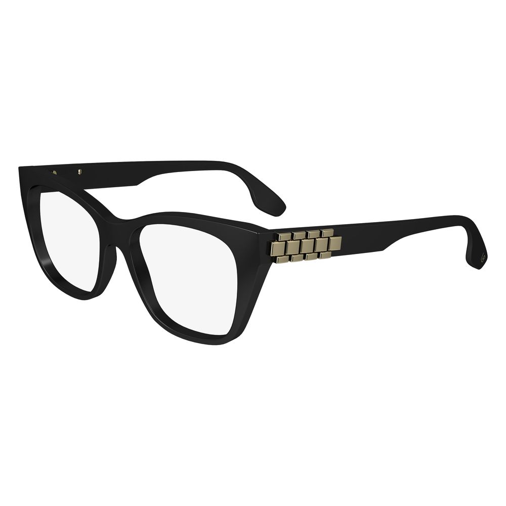 Experience the exquisite craftsmanship of Victoria Beckham's Black Acetate Glasses, a symbol of luxury that elevates your style and allure for every occasion.