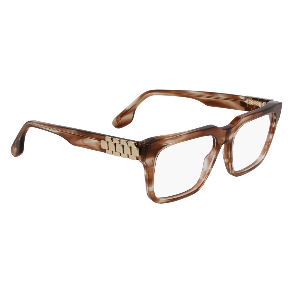 Victoria Beckham Brown Acetate Glasses (Frames)