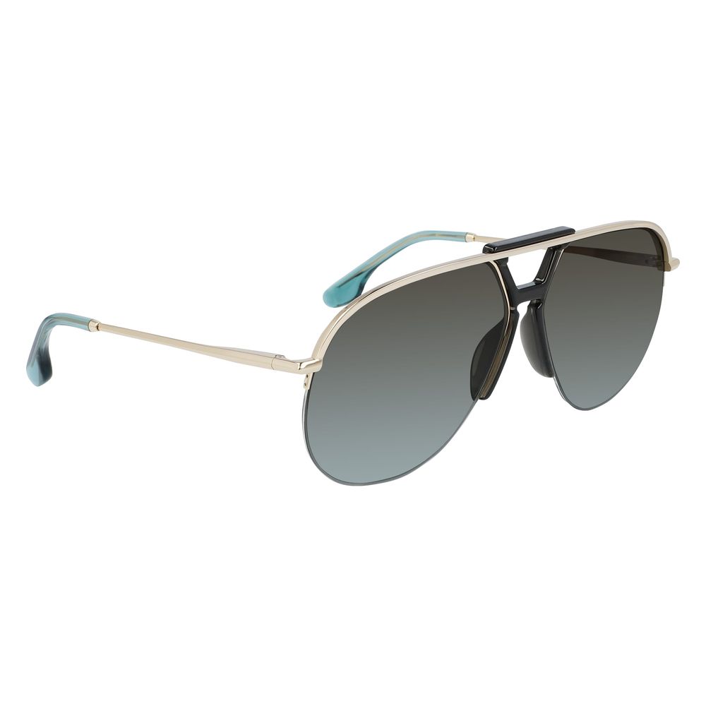 Victoria Beckham Gold Metal Sunglasses
