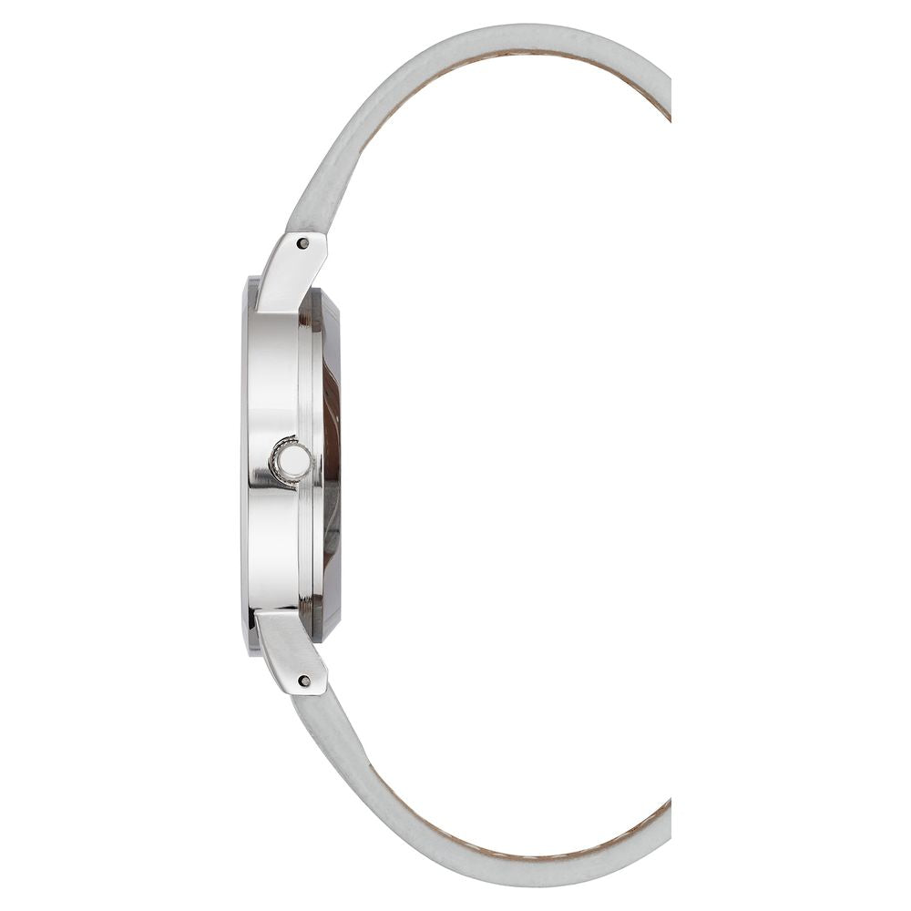 Discover the Juicy Couture Silver Plastic Dress Watch, a timeless masterpiece of quartz precision and luxurious silver design, perfect for the discerning individual who embodies elegance.