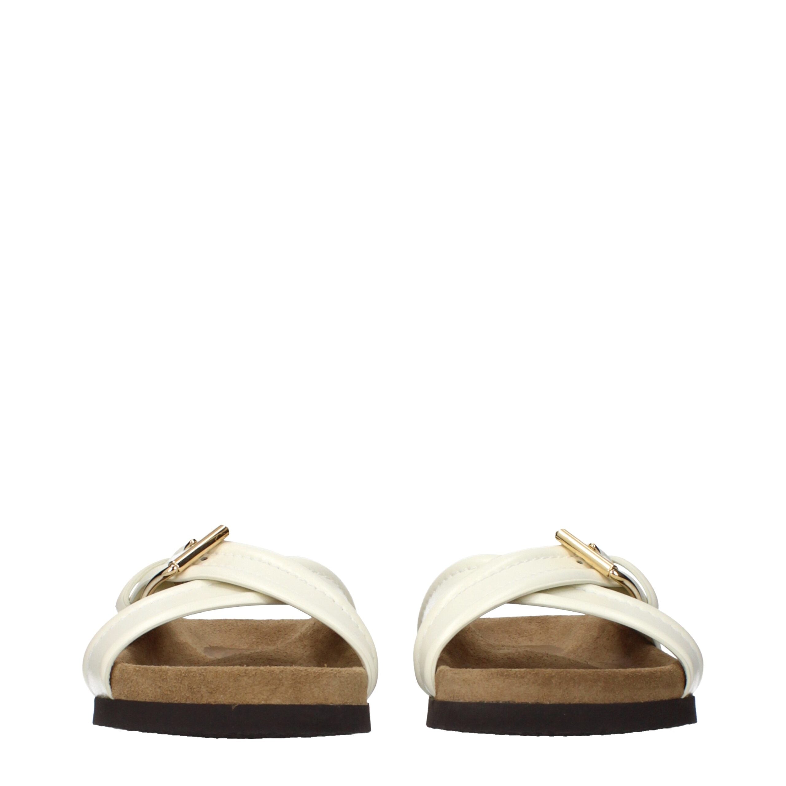 Valentino Garavani Beige Leather Slippers | Artisanal Luxury Footwear