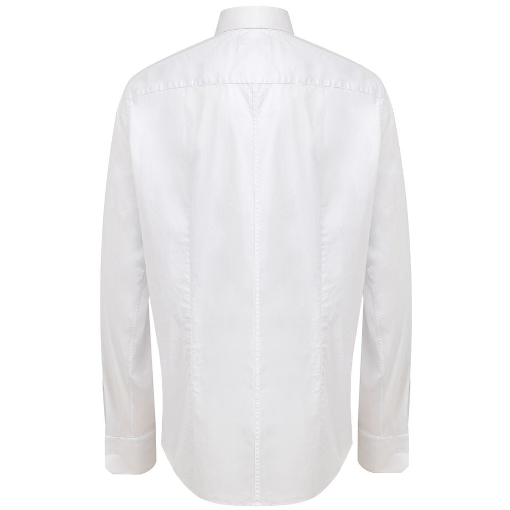 Dolce & Gabbana White Cotton Dress Shirt