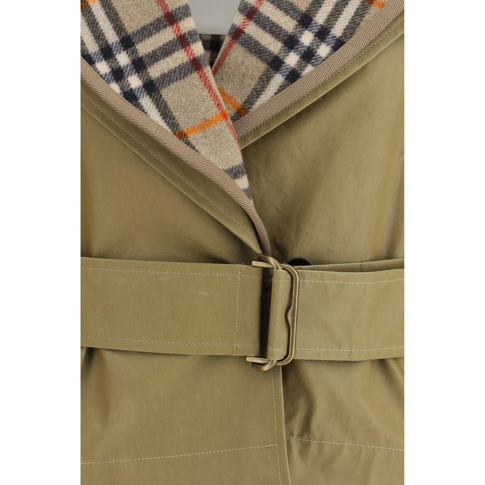 Burberry Cropped Cotton Jacket – Artisanal Luxury Fashion
