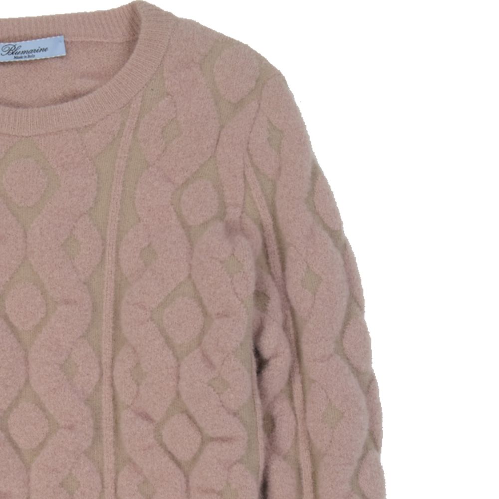 Experience the allure of the Blumarine Multicolor Mohair Sweatshirt, an exquisite blend of luxury and comfort, perfect for the discerning individual seeking timeless elegance.