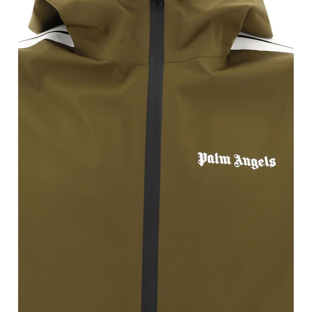 Palm Angels Bicolor Polyethylene Full-Length Jacket