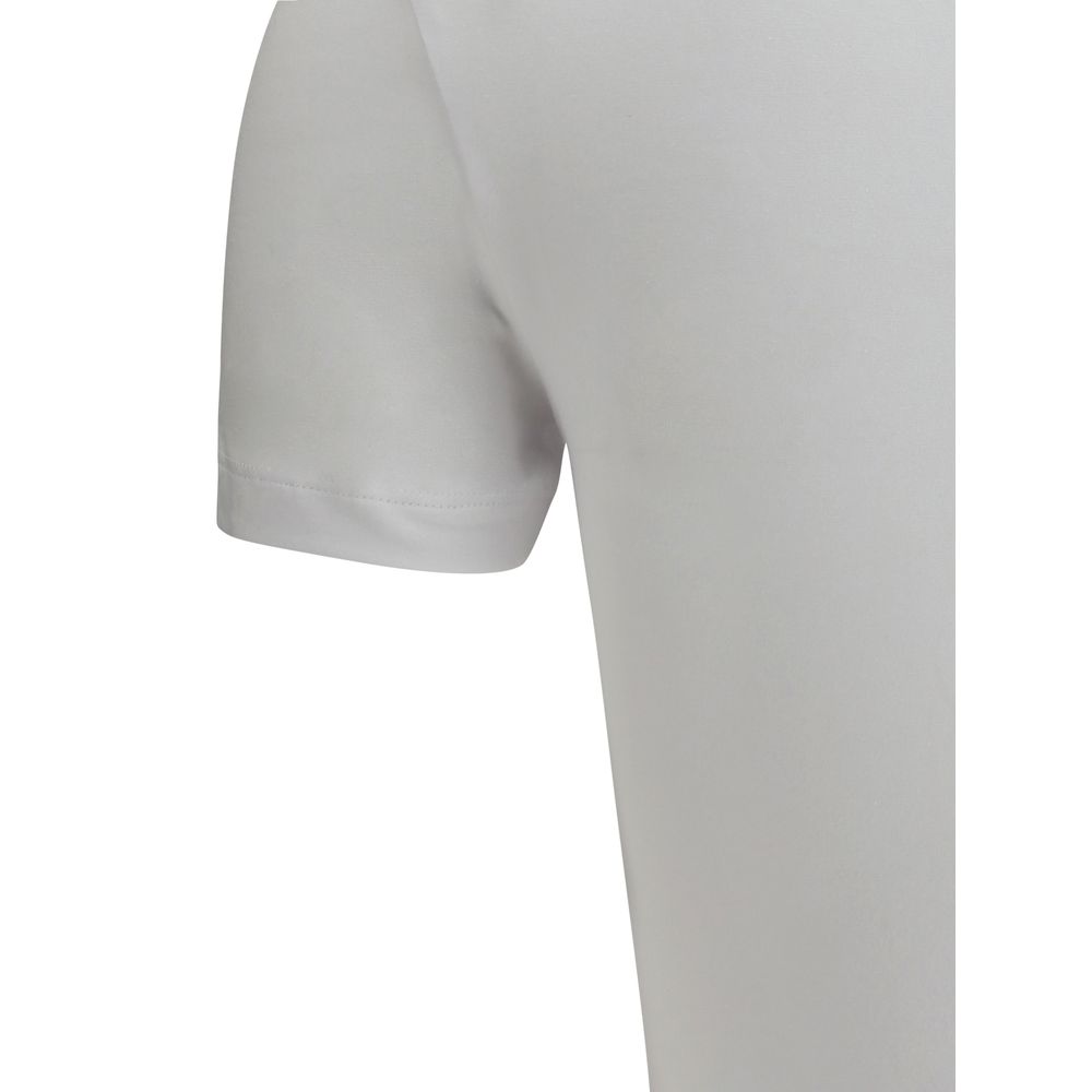 Brunello Cucinelli White Cotton T-Shirt, Timeless Luxury Couture