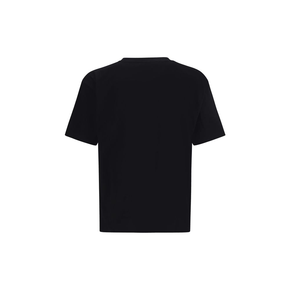 Experience the exquisite Valentino Black Cotton T-Shirt from the SS26 collection, where sumptuous craftsmanship meets timeless elegance for the discerning individual.