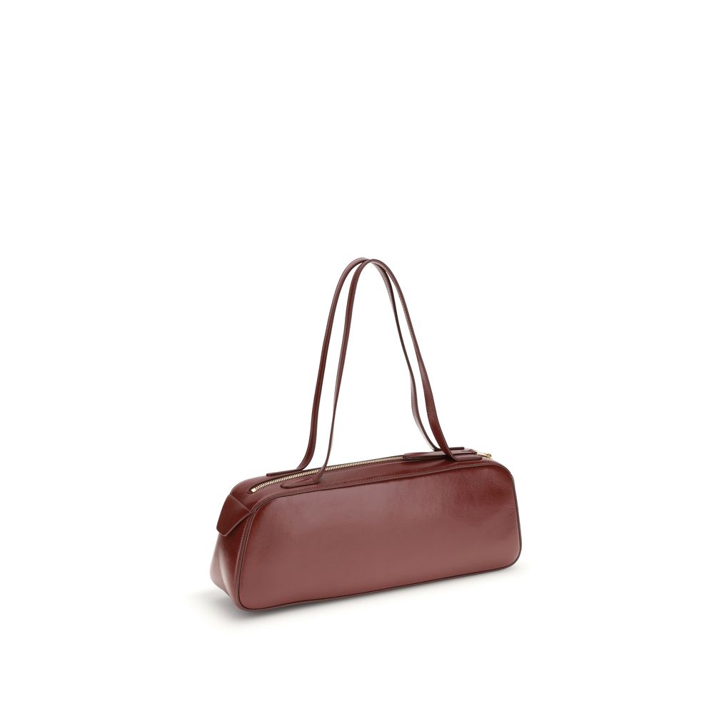 Discover the Khaite Multicolor Calf Leather Bos Taurus Shoulder Bag, a masterpiece of craftsmanship and elegance, perfect for elevating your sophisticated style.