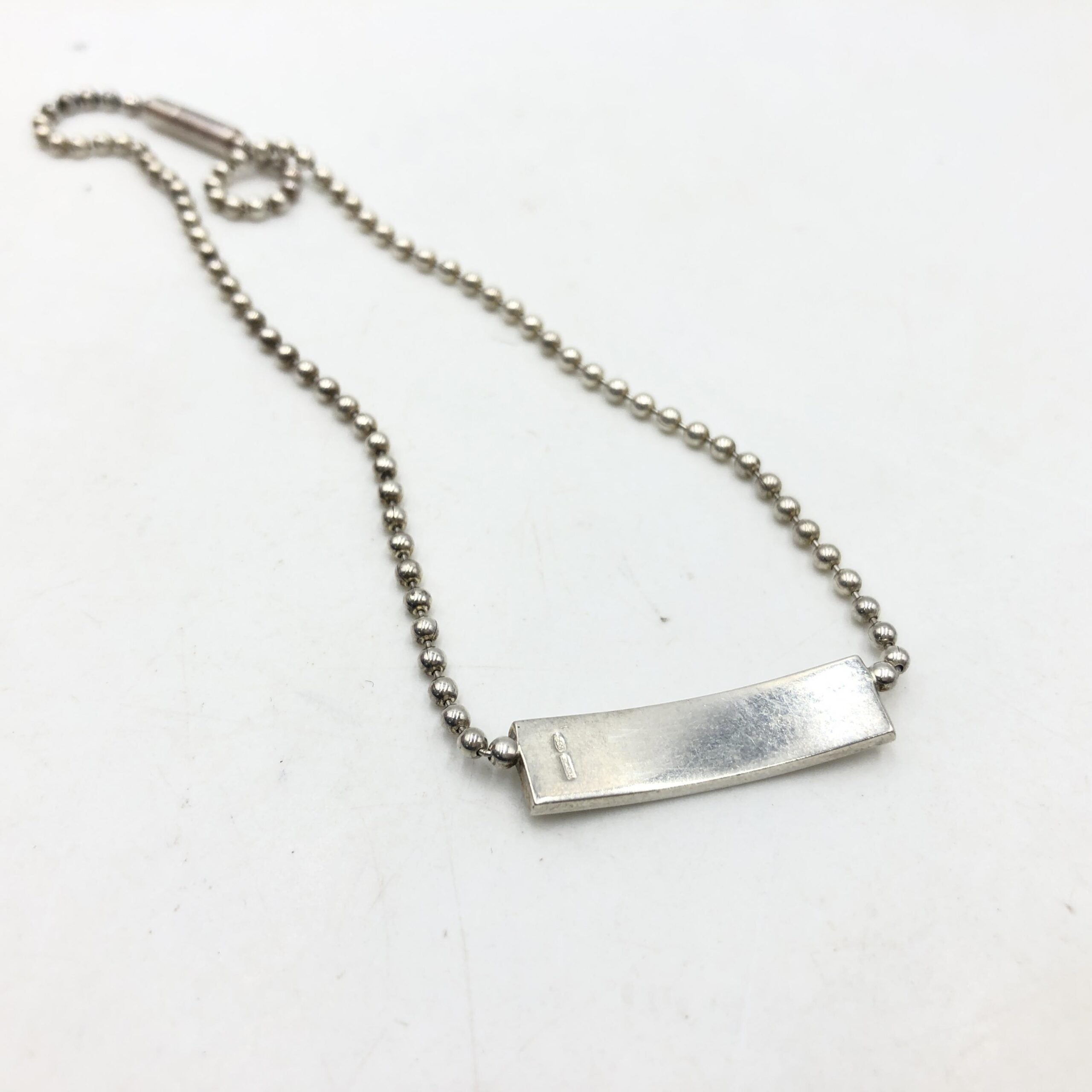 Gucci Ball Chain Bracelet, Silver 925