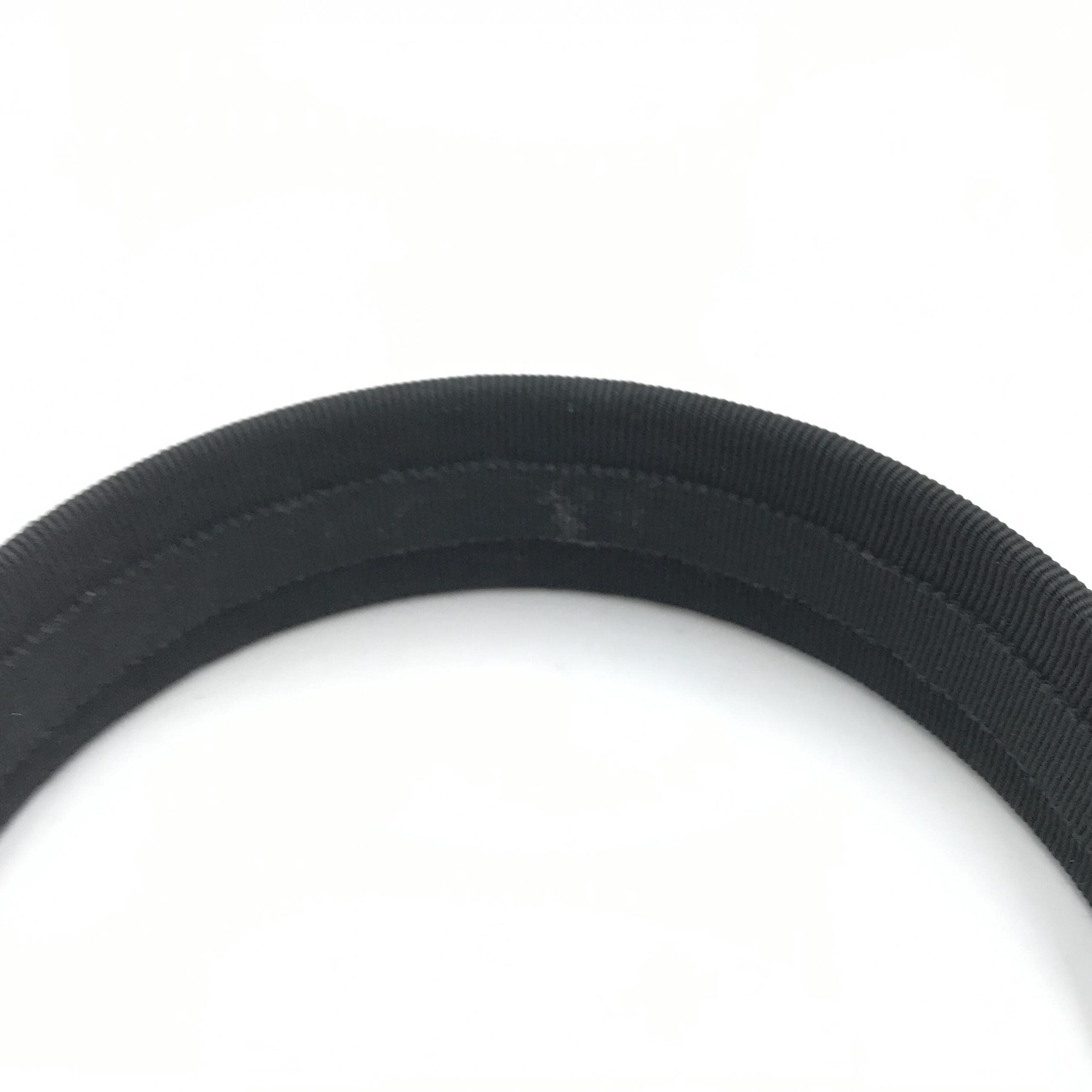 Salvatore Ferragamo Black Grosgrain Headband With Gold Hardware