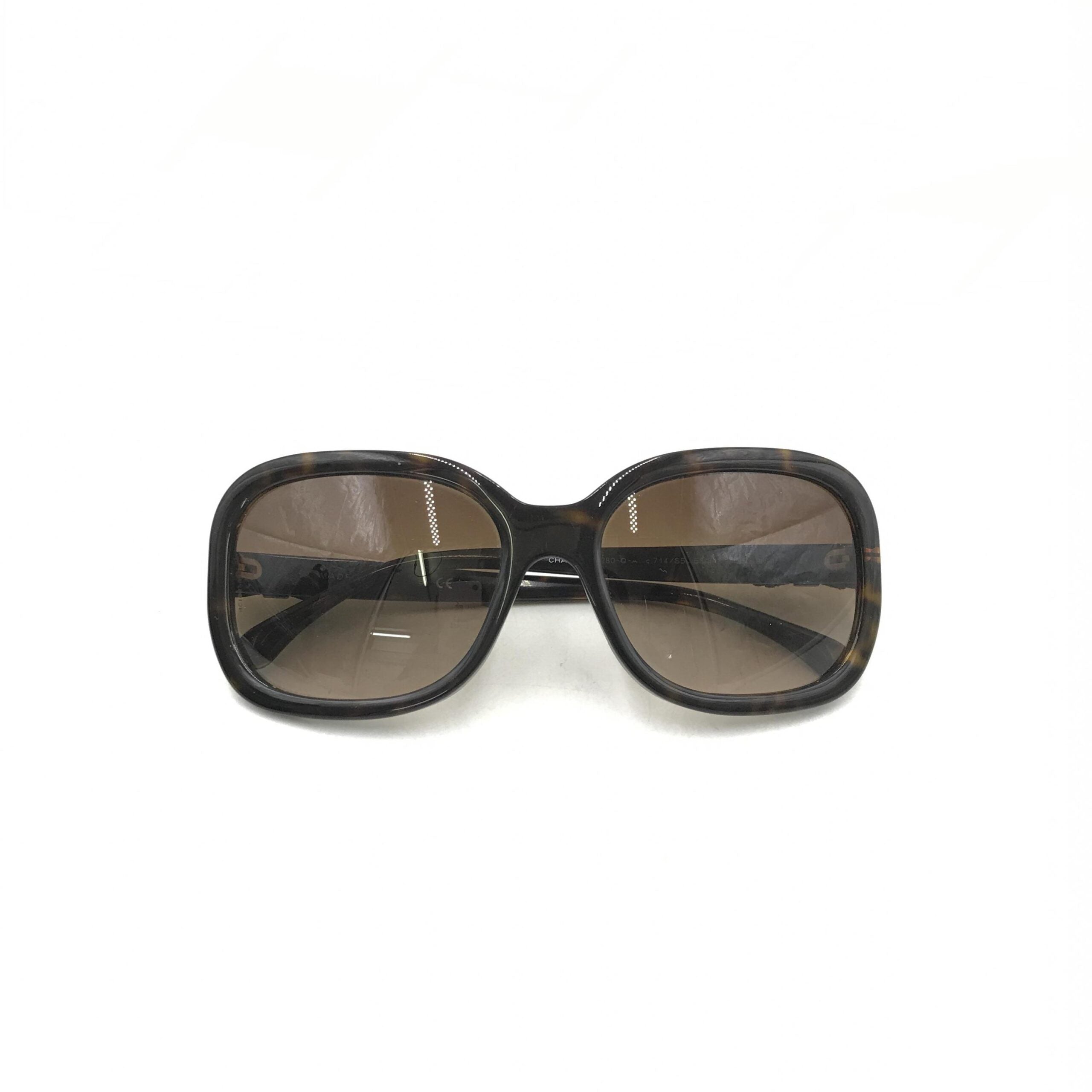 Chanel Interlocking CC Logo Oversize Sunglasses
