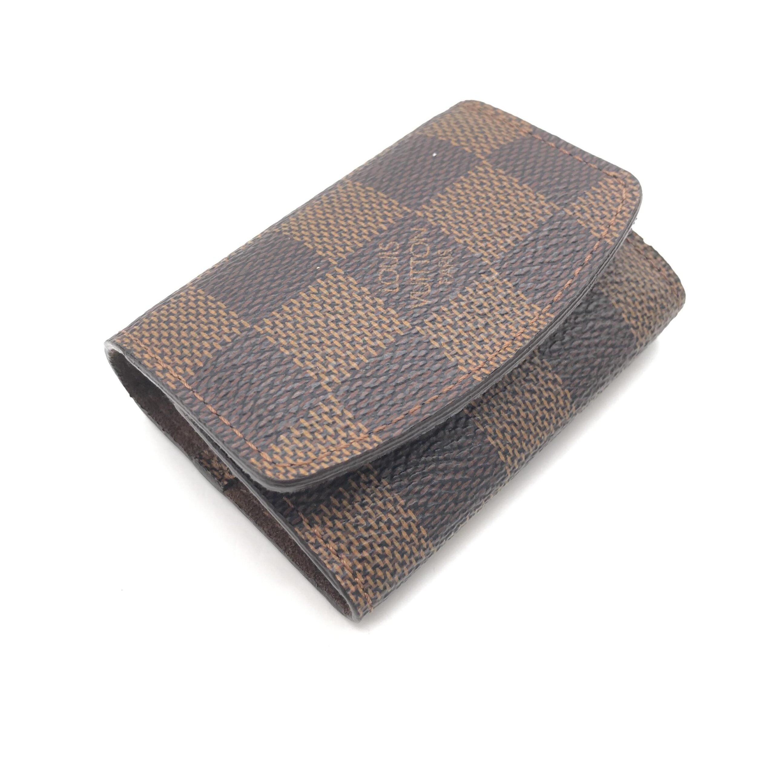 Louis Vuitton Damier Cufflinks Case With Flap