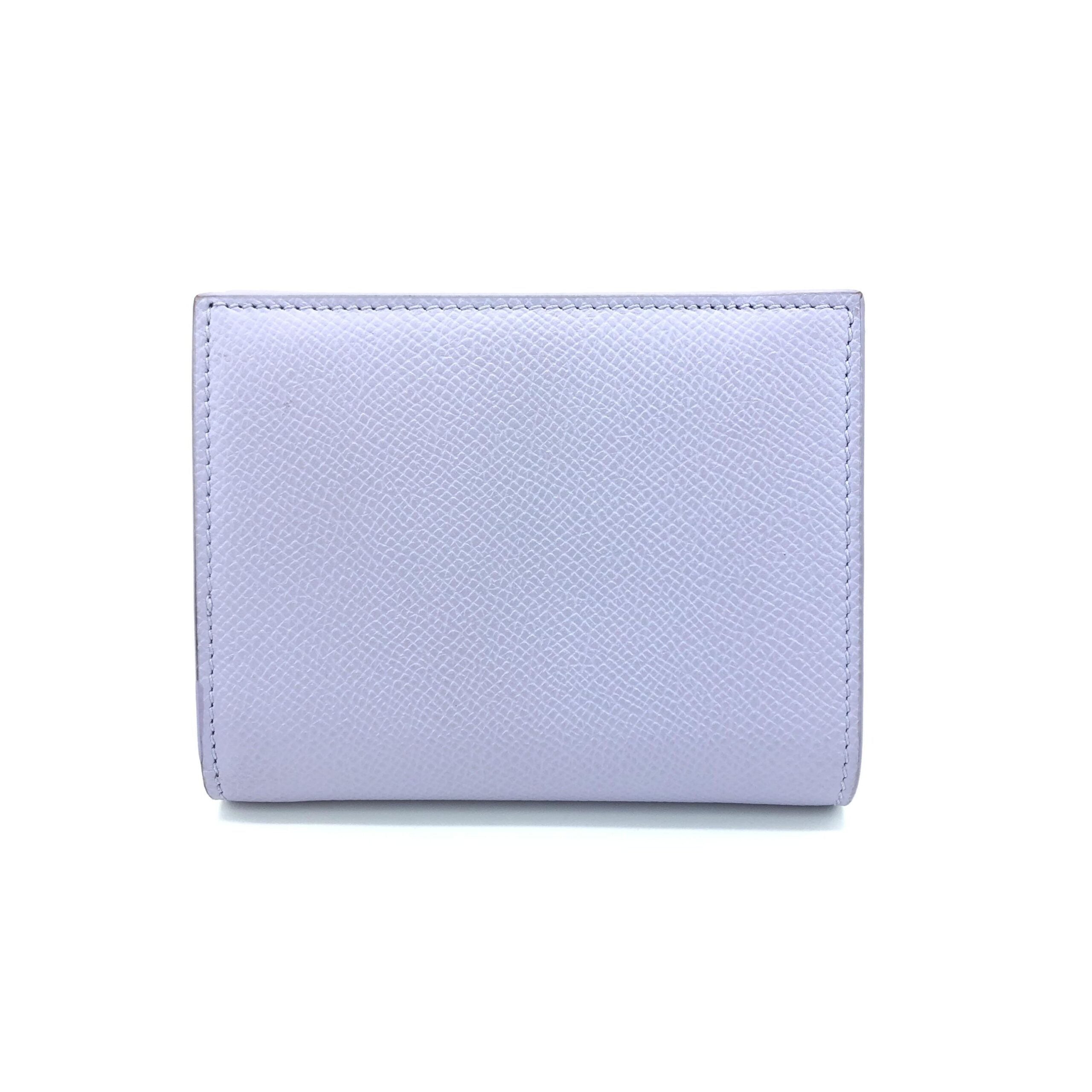 Salvatore Ferragamo Gancini Leather Compact Wallet