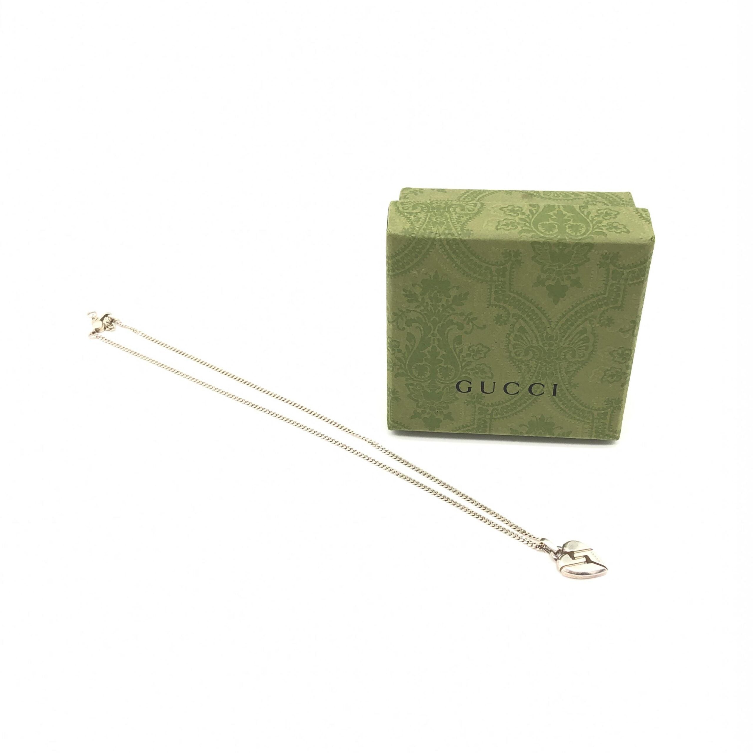 Gucci Heat Knot Silver 925 Pendant Necklace