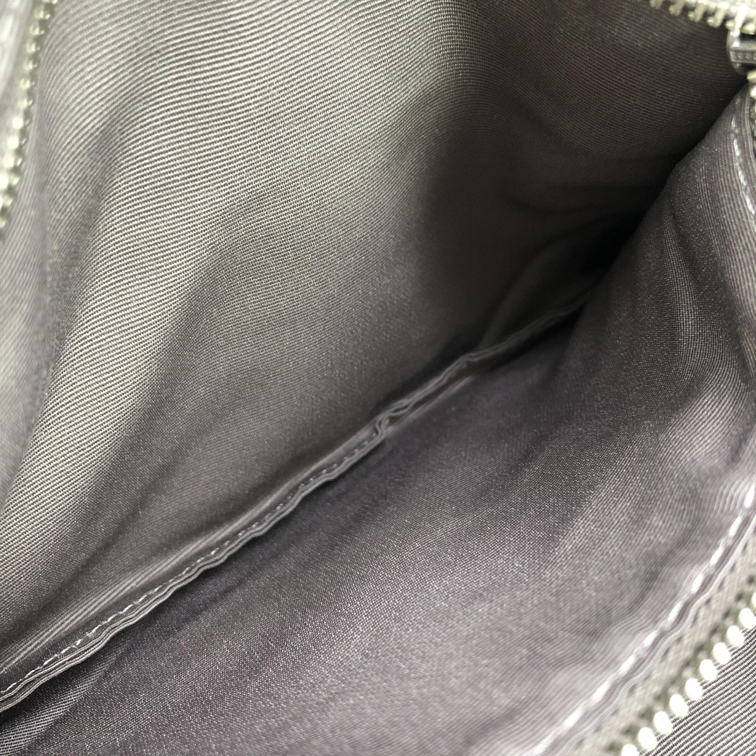 Marc Jacobs Light Grey Padded Chain Shoulder Bag