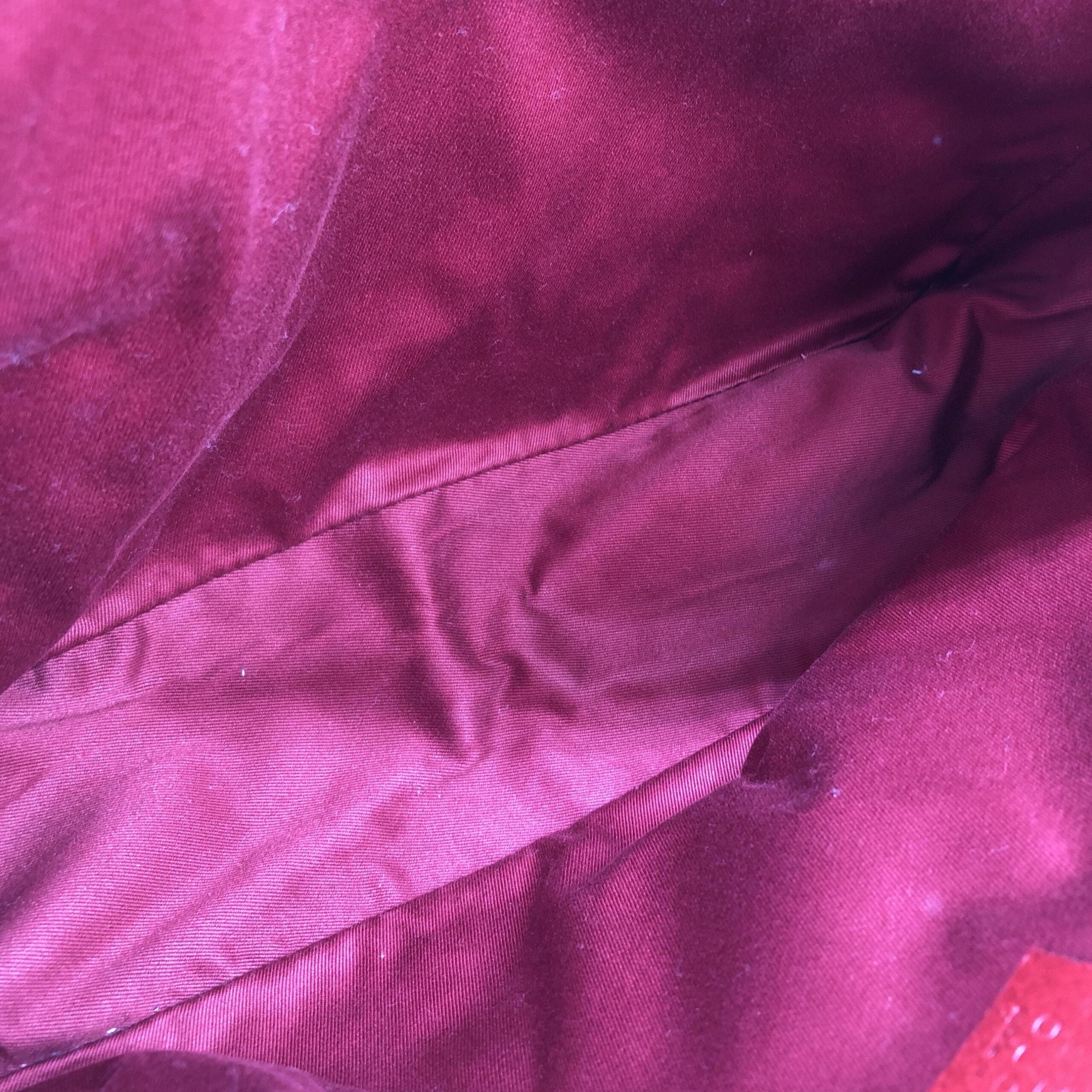 Gucci Red GG Canvas Top Handle Bag