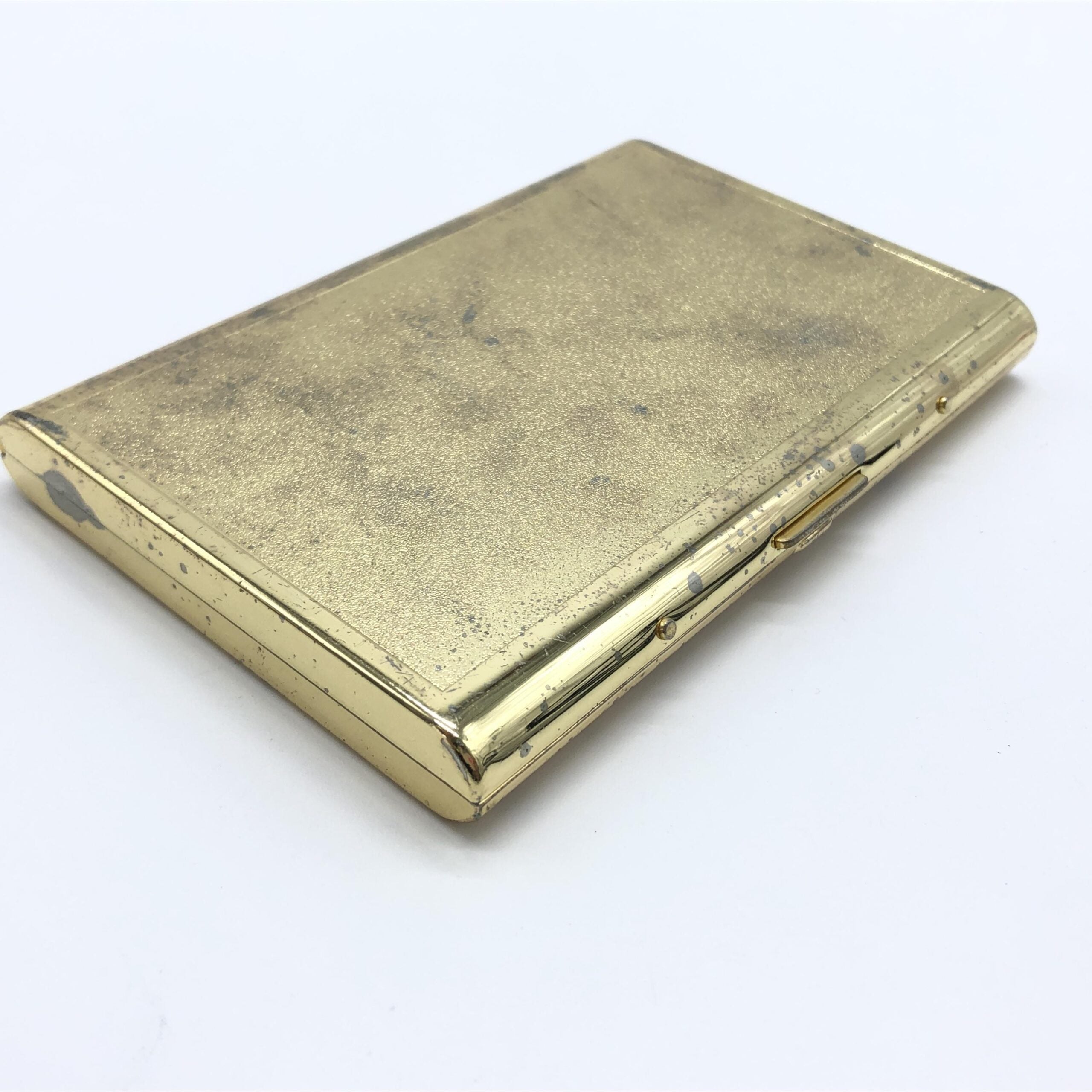 Saint Laurent Red X Black X Gold YSL Monogramme Card Case Cigarette Box