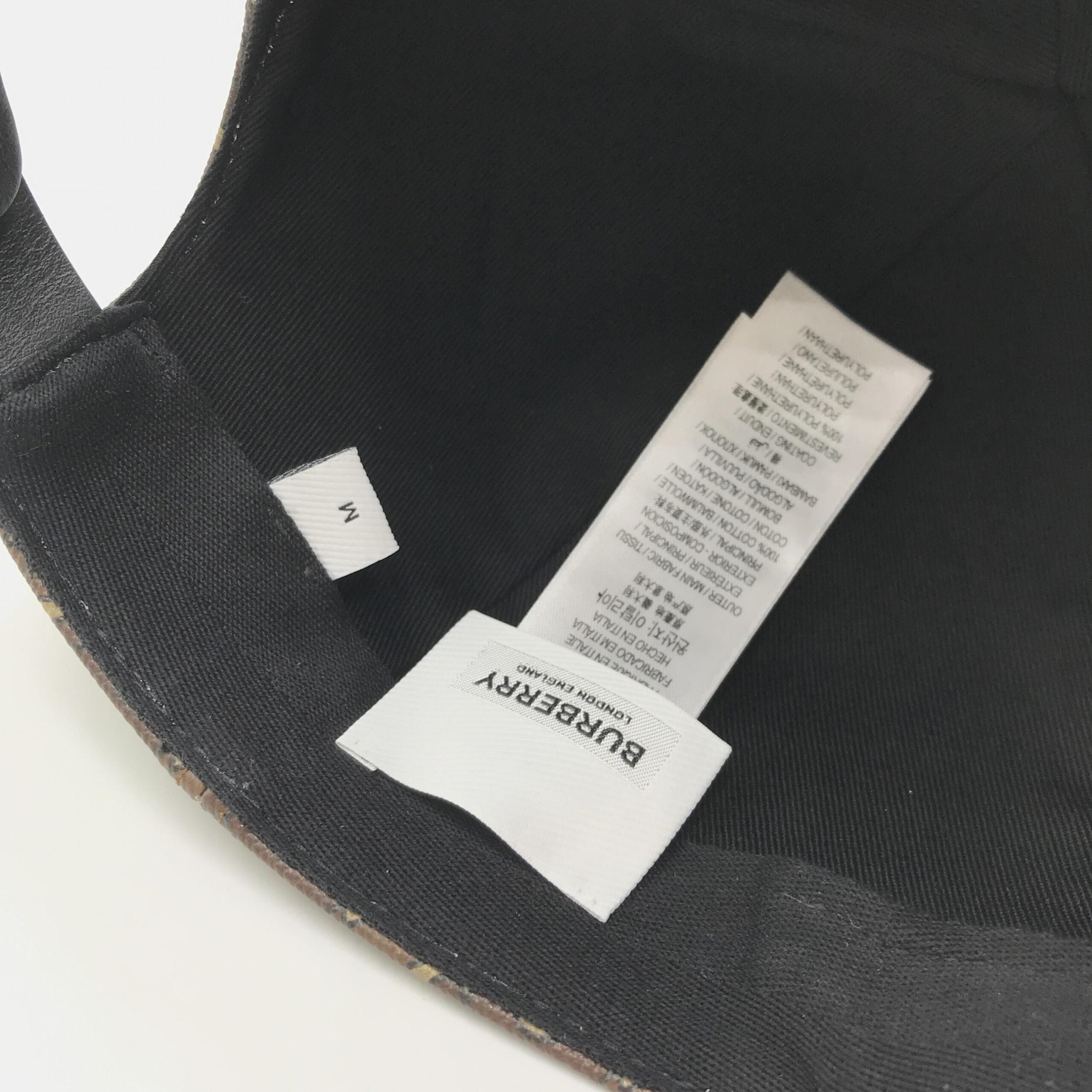 Burberry TB Monogram Baseball Cap In Brown