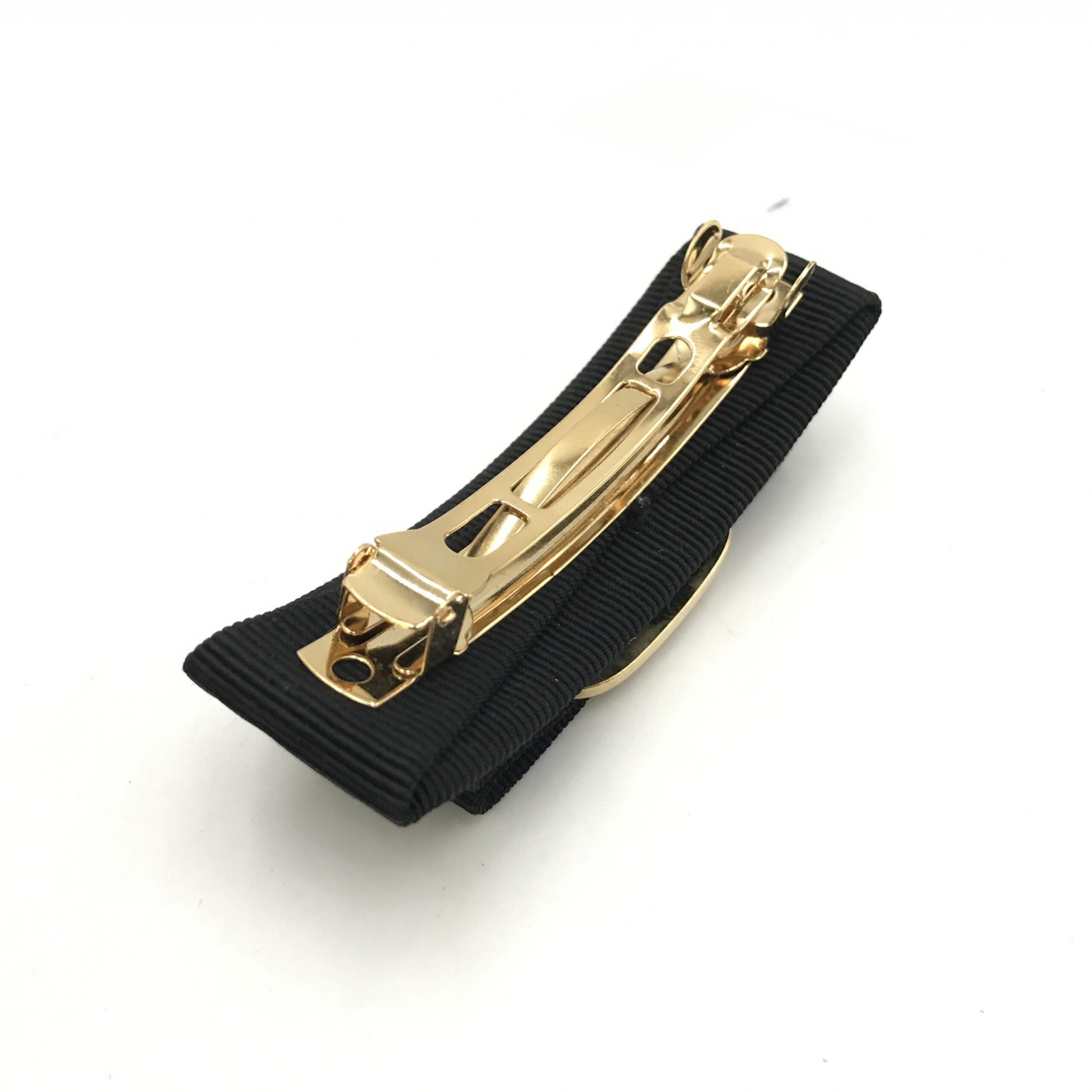 Salvatore Ferragamo Vara Hair Clip In Black