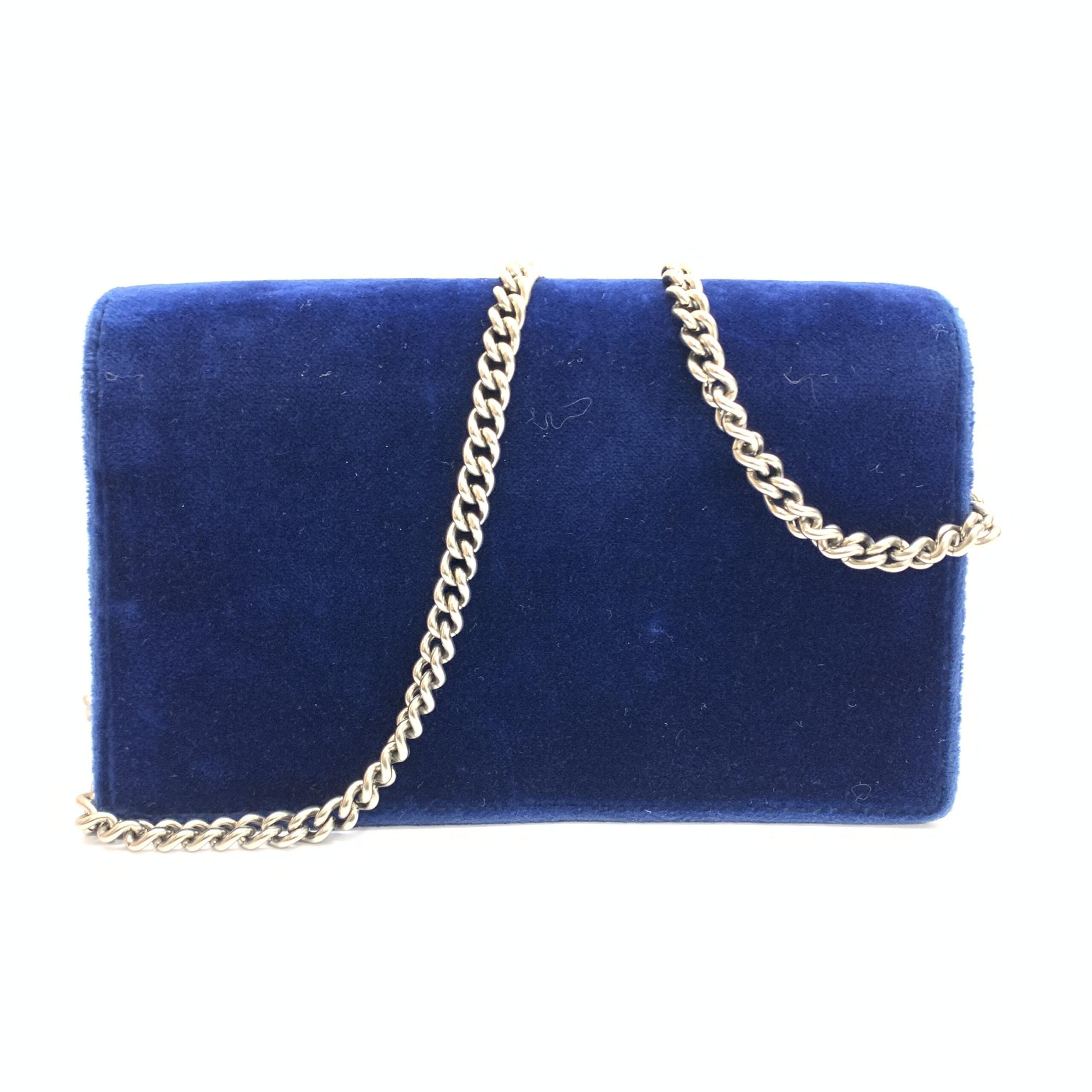 Gucci Velvet Super Dionysus Shoulder Bag