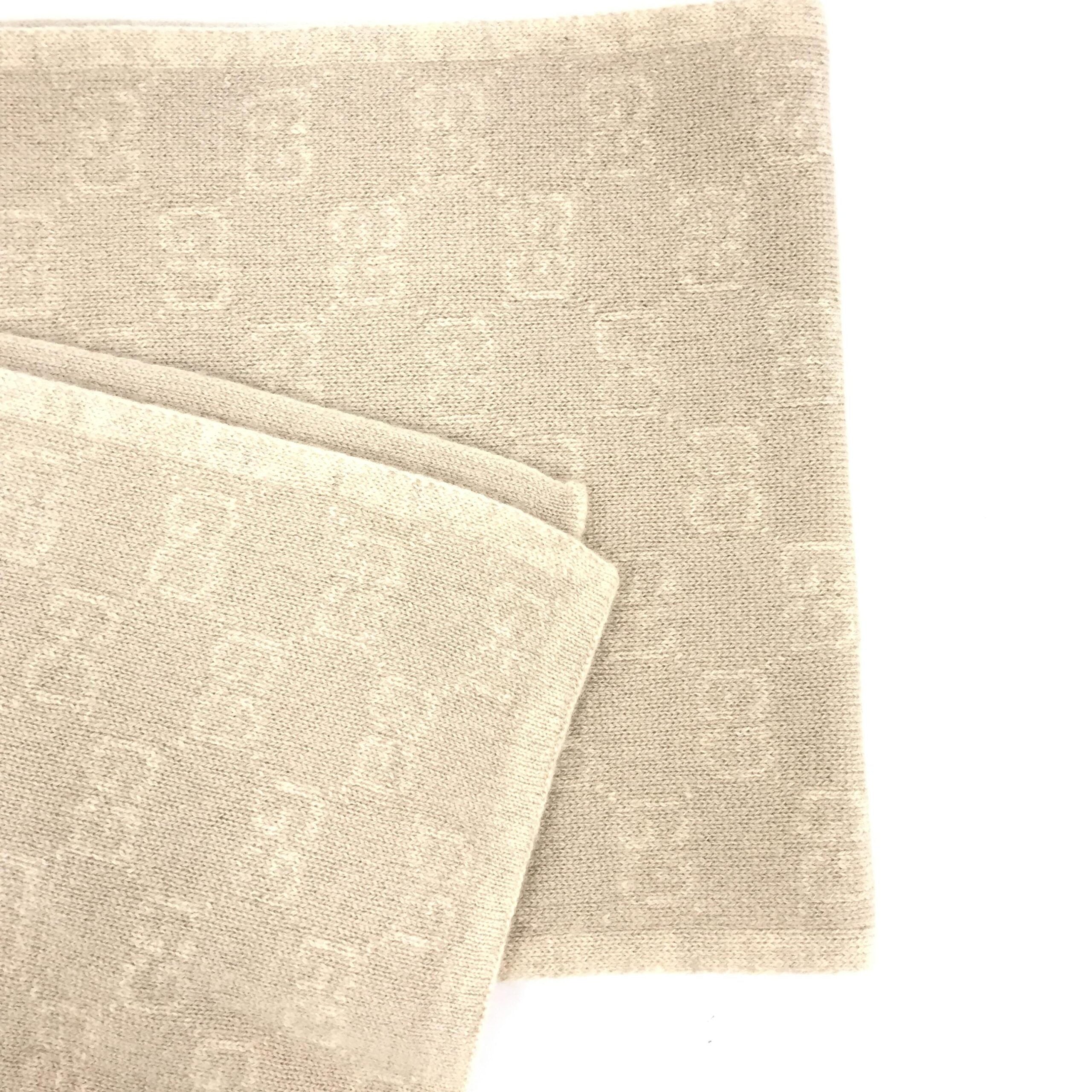 Gucci Wool Scarf With Gg Logo Pattern