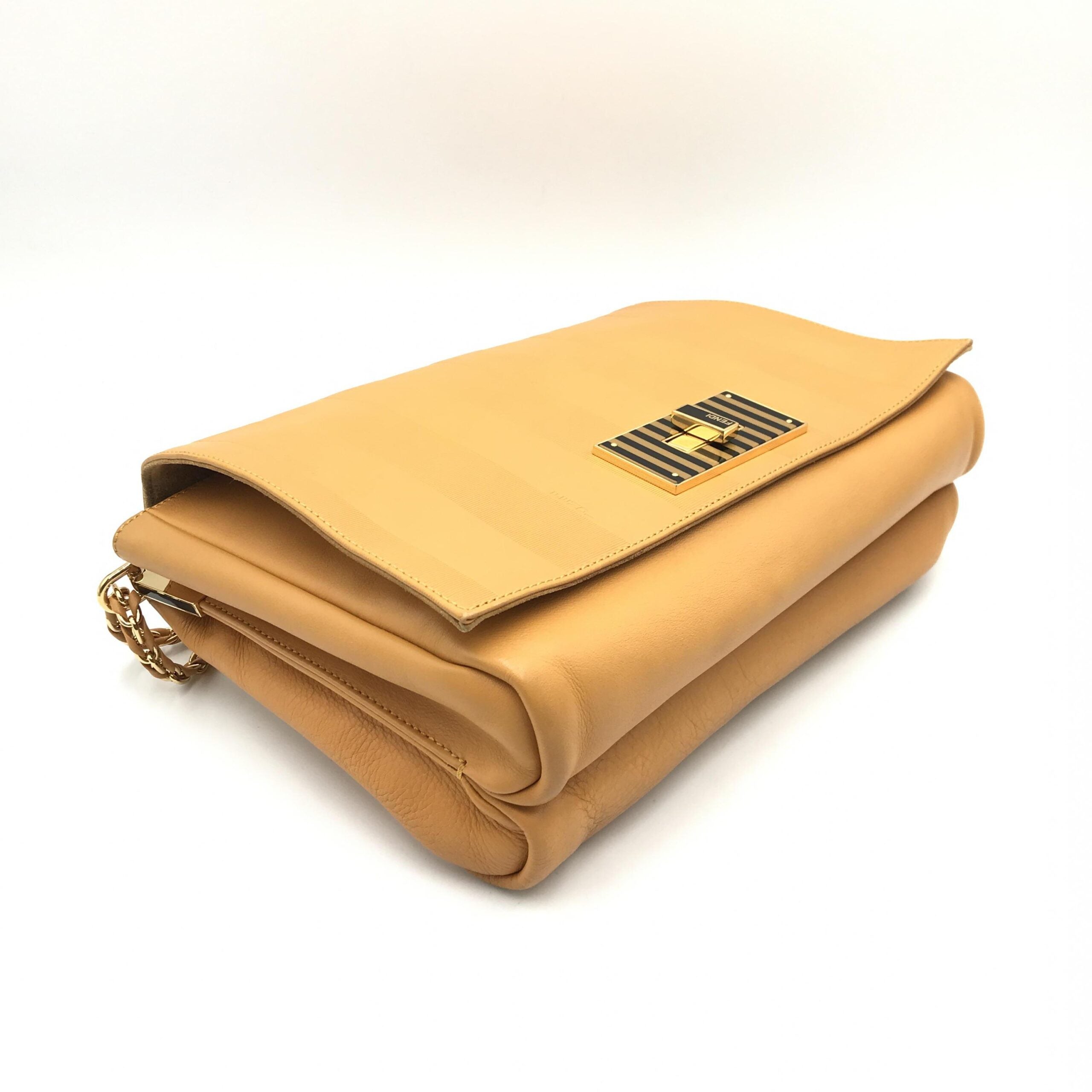 Fendi Yellow Clutch 2way Bag