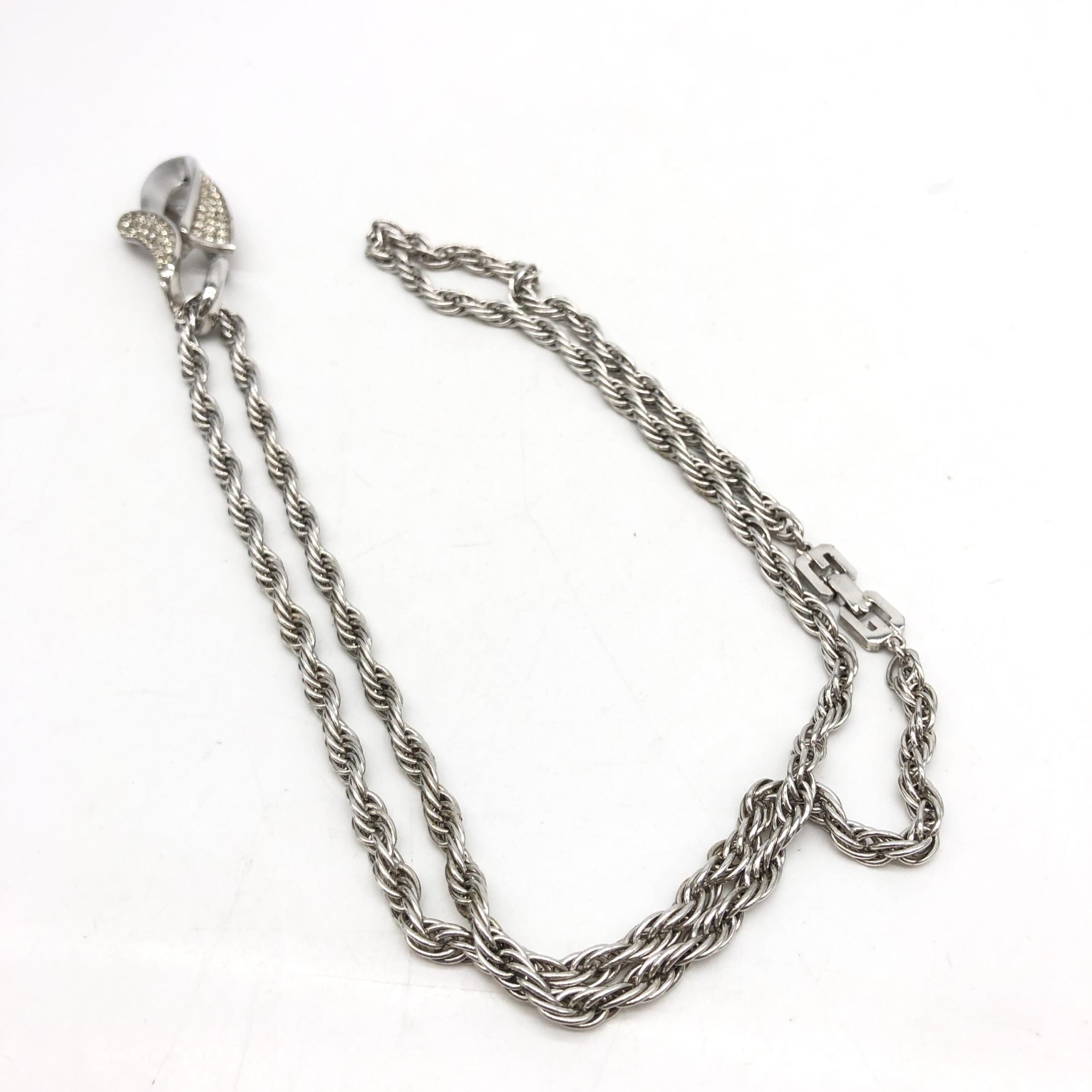 Givenchy Vintage Rope Twist Necklace