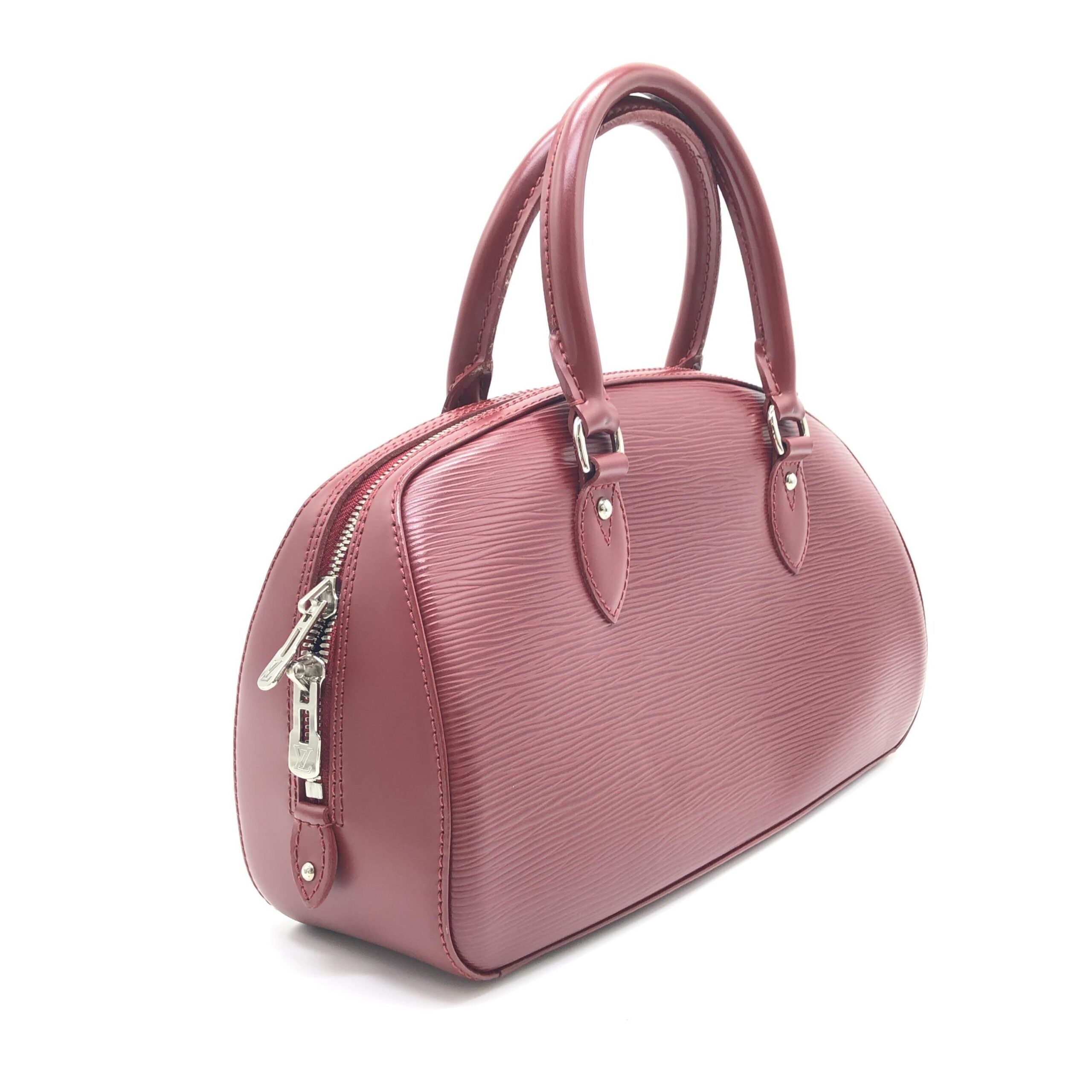 Louis Vuitton Jasimine, Burgandy Epi With Clochette And Keys