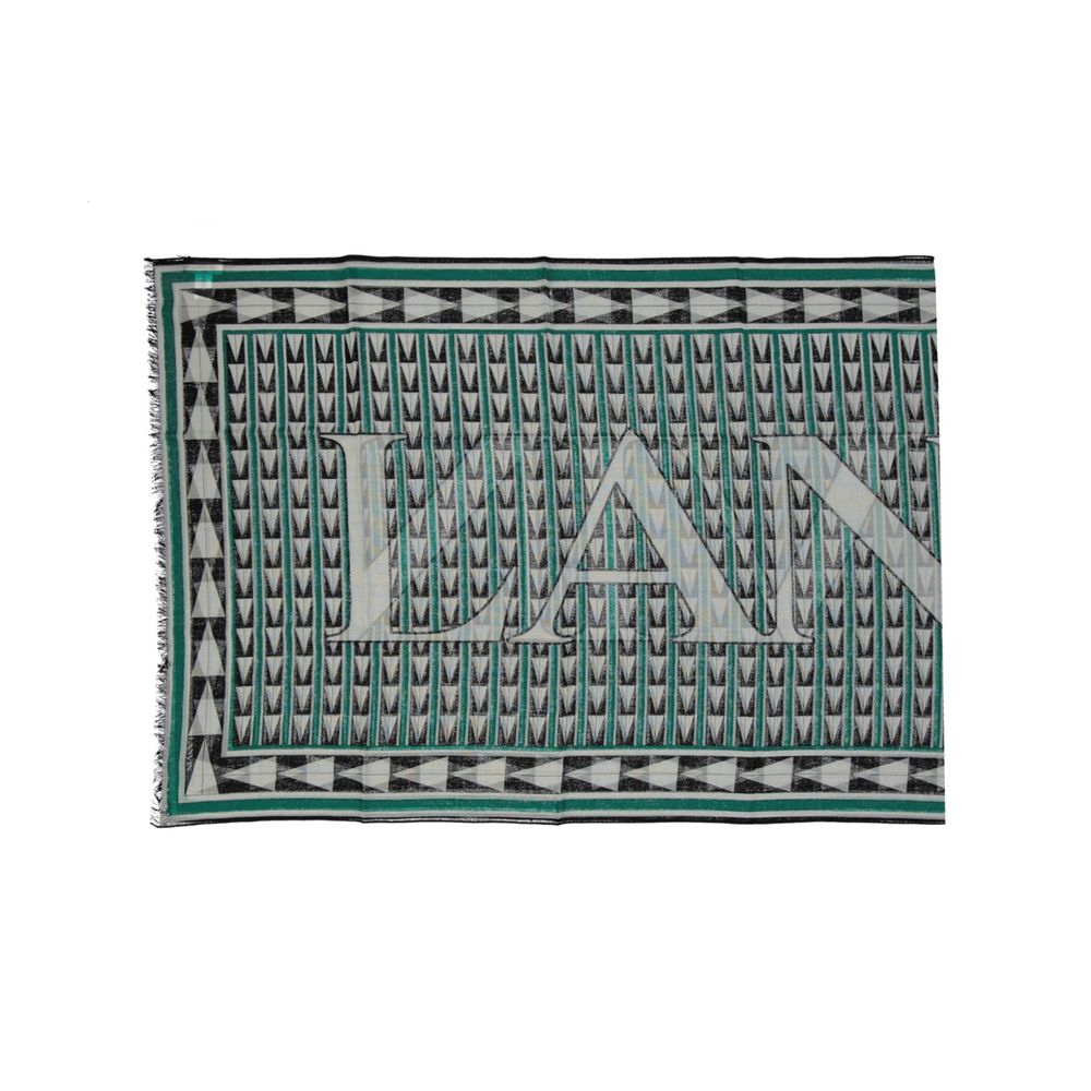Elevate your elegance with the Lanvin Bicolor Wool Scarf, crafted from luxurious 100% wool, embodying timeless sophistication and exquisite craftsmanship for every occasion.