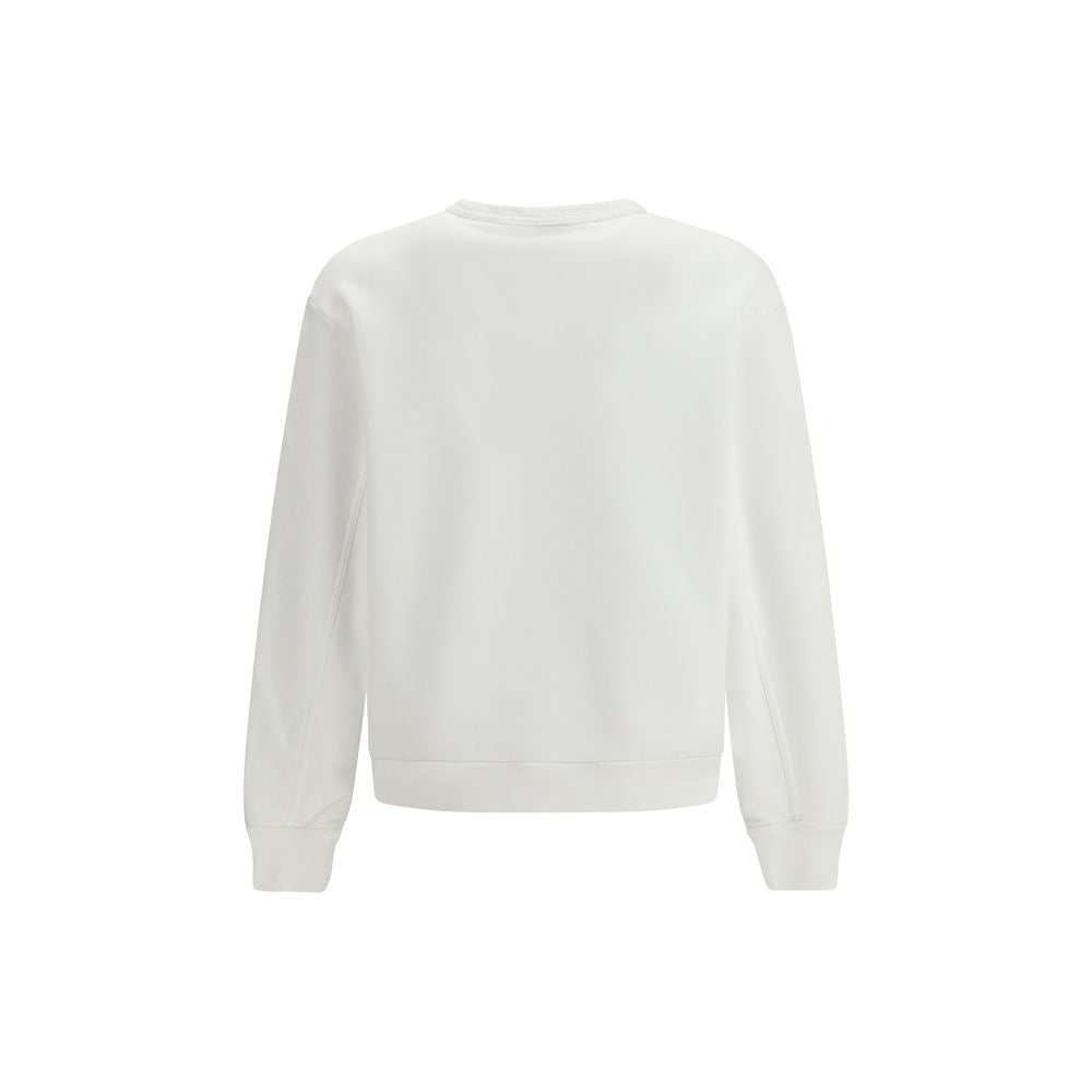 Kenzo White Cotton Sweatshirt - Effortless Luxury Redefined
