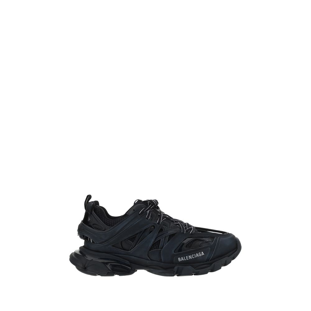 Balenciaga Black Polyester Sneakers – Artisanal Luxury Footwear