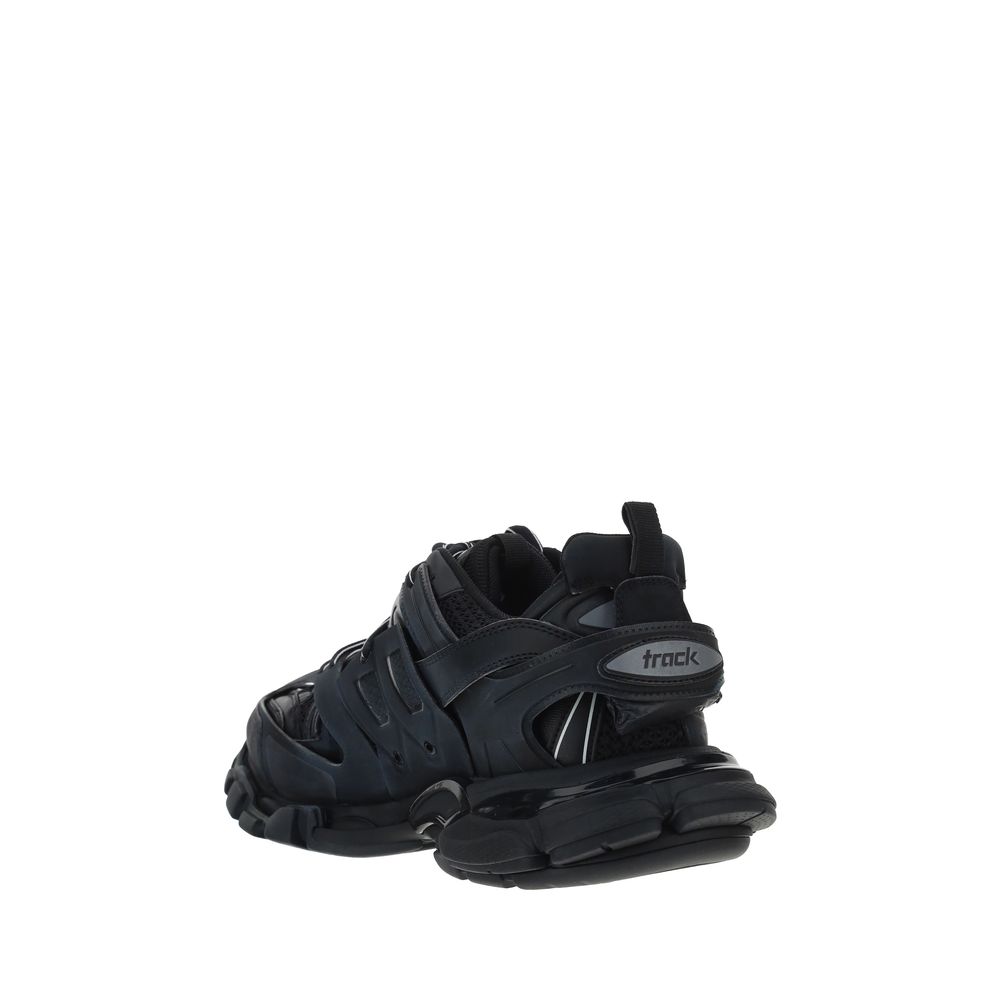Balenciaga Black Polyester Sneakers – Artisanal Luxury Footwear