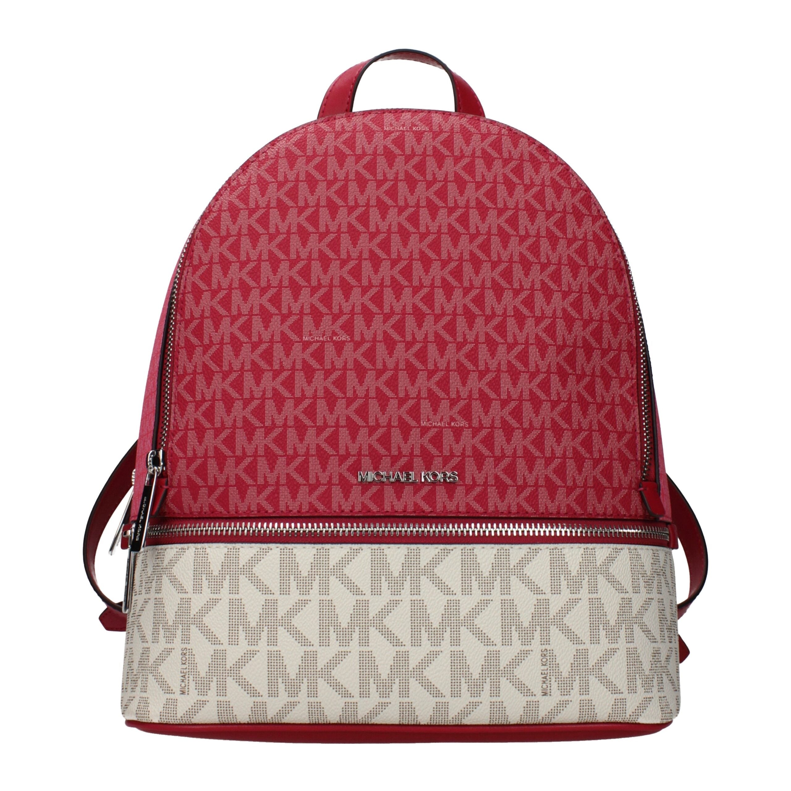 Experience the exquisite allure of the Michael Kors Beige Fabric Backpack, where premium craftsmanship meets timeless elegance, perfect for the discerning individual.