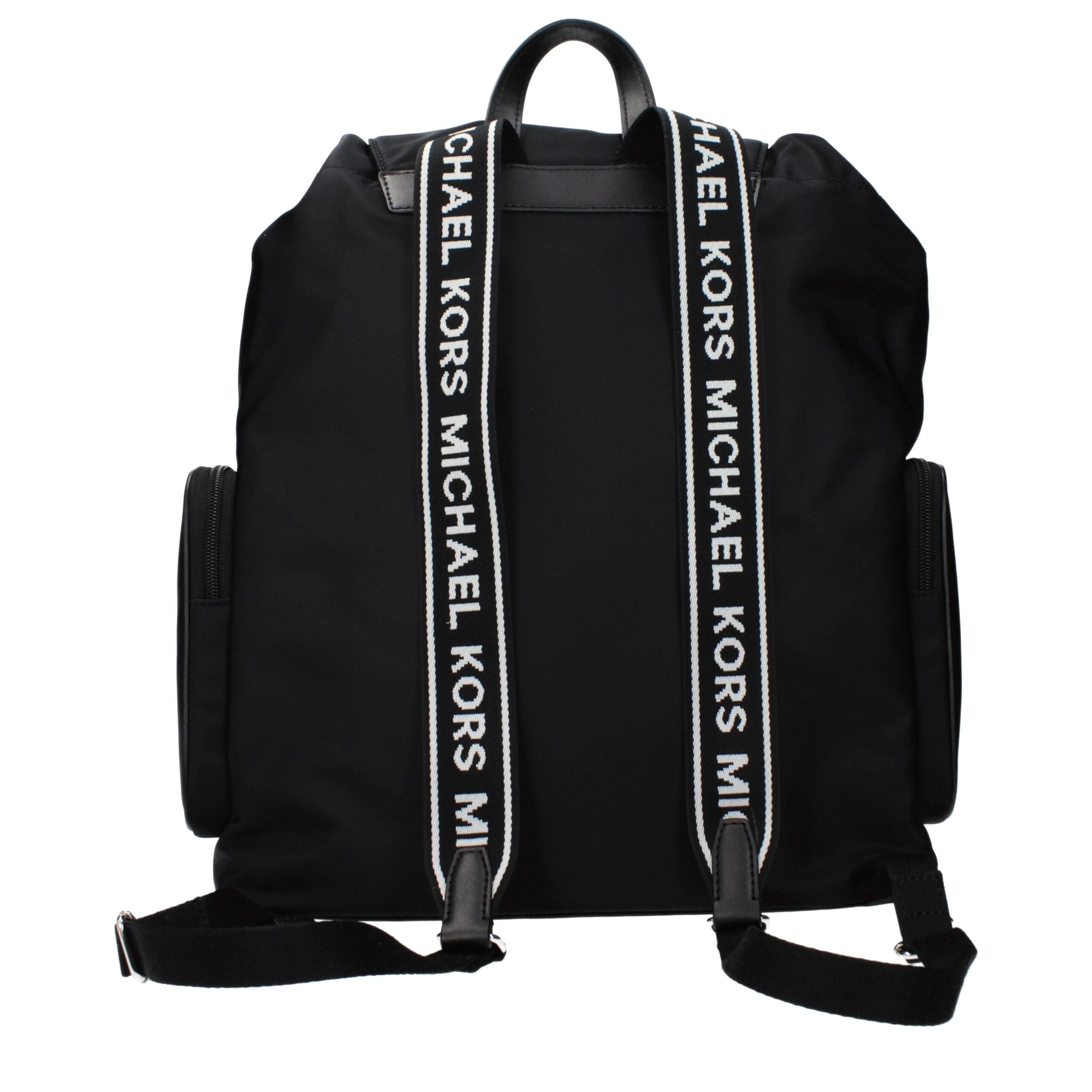 Experience the allure of the Michael Kors Black Fabric Backpack, where luxurious craftsmanship meets timeless elegance, perfect for the discerning individual.