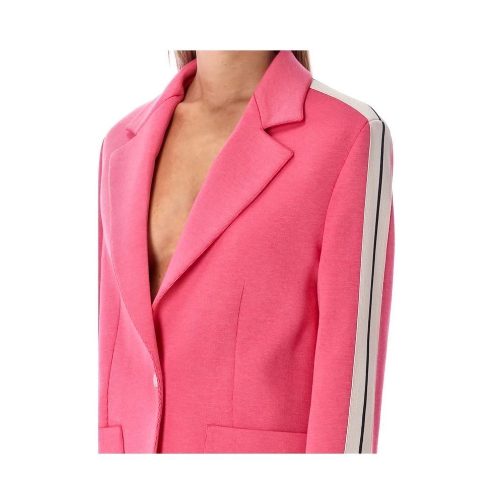 Elevate your elegance with the Palm Angels Multicolor Wool Blazer, a tailored masterpiece that embodies sophistication and timeless allure for every occasion.