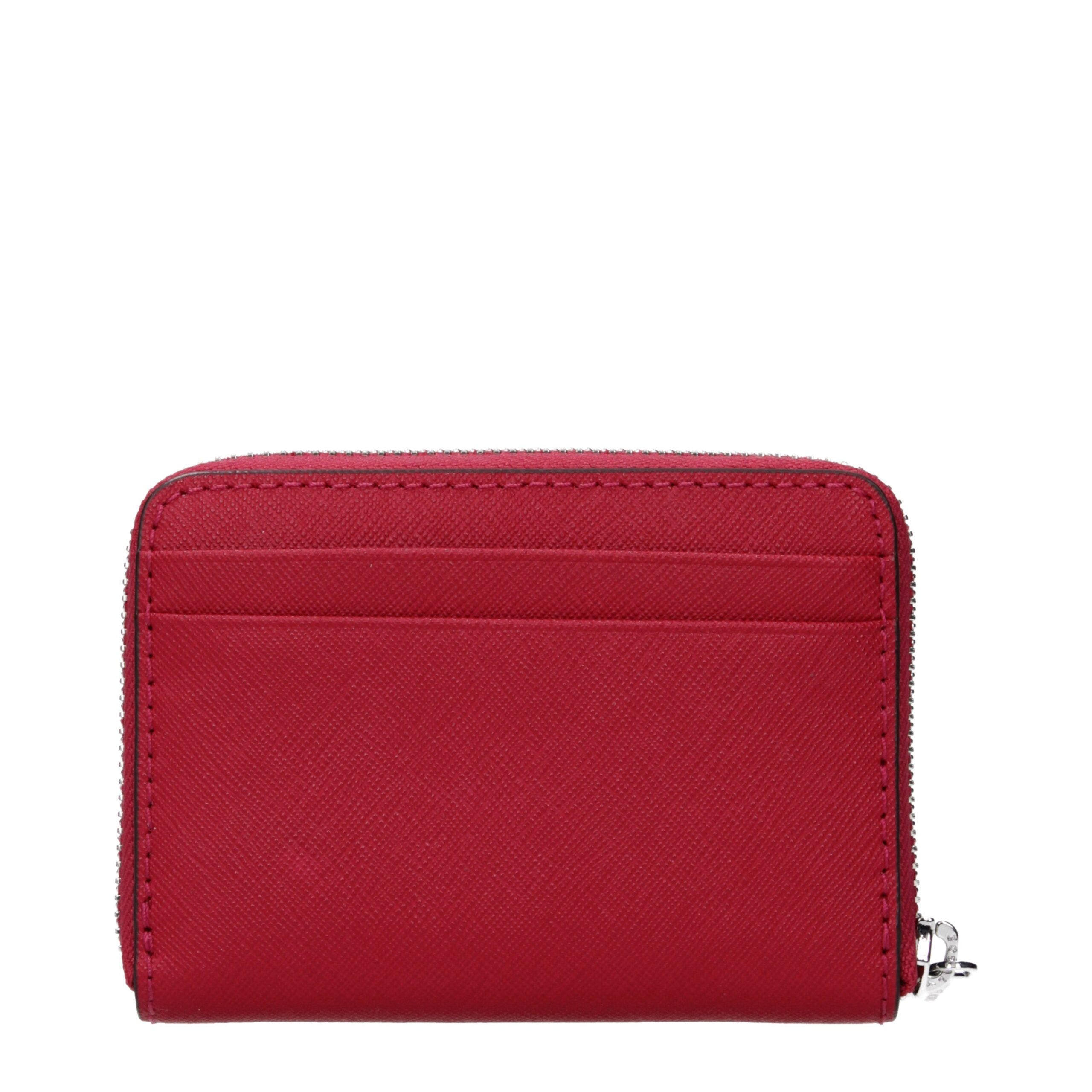 Experience the allure of the Michael Kors Red Leather Cardholder, a masterpiece of craftsmanship that embodies modern sophistication and timeless elegance.