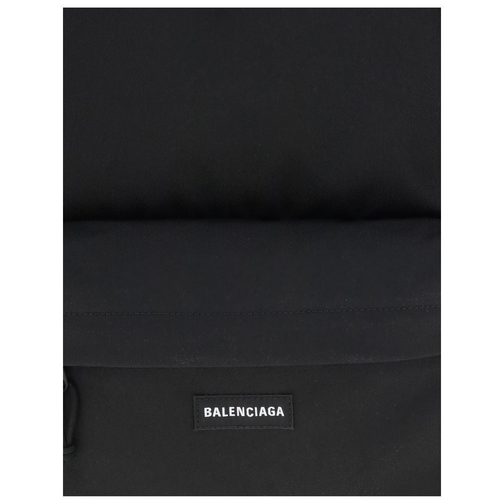 Balenciaga Black Polyamide Backpack – Artisanal Luxury Elegance