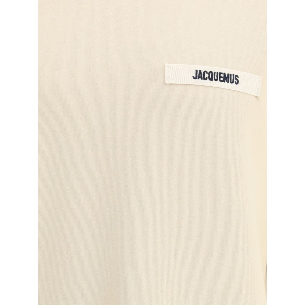 Elevate your wardrobe with the Jacquemus Beige Cotton Sweatshirt from the SS26 collection, where luxurious comfort meets contemporary elegance in exquisite craftsmanship.