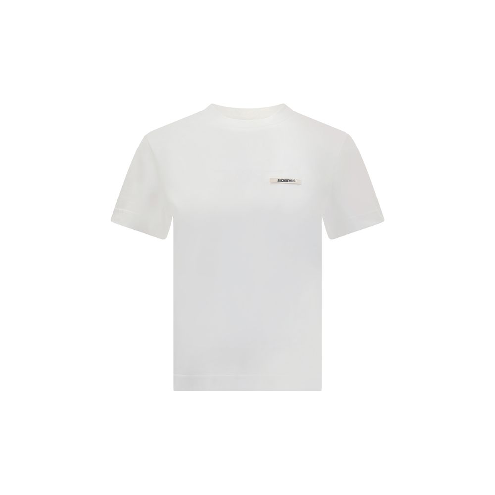 Indulge in the Jacquemus White Cotton T-Shirt from the SS26 collection, where exceptional craftsmanship meets timeless elegance, embodying luxury for the discerning individual.