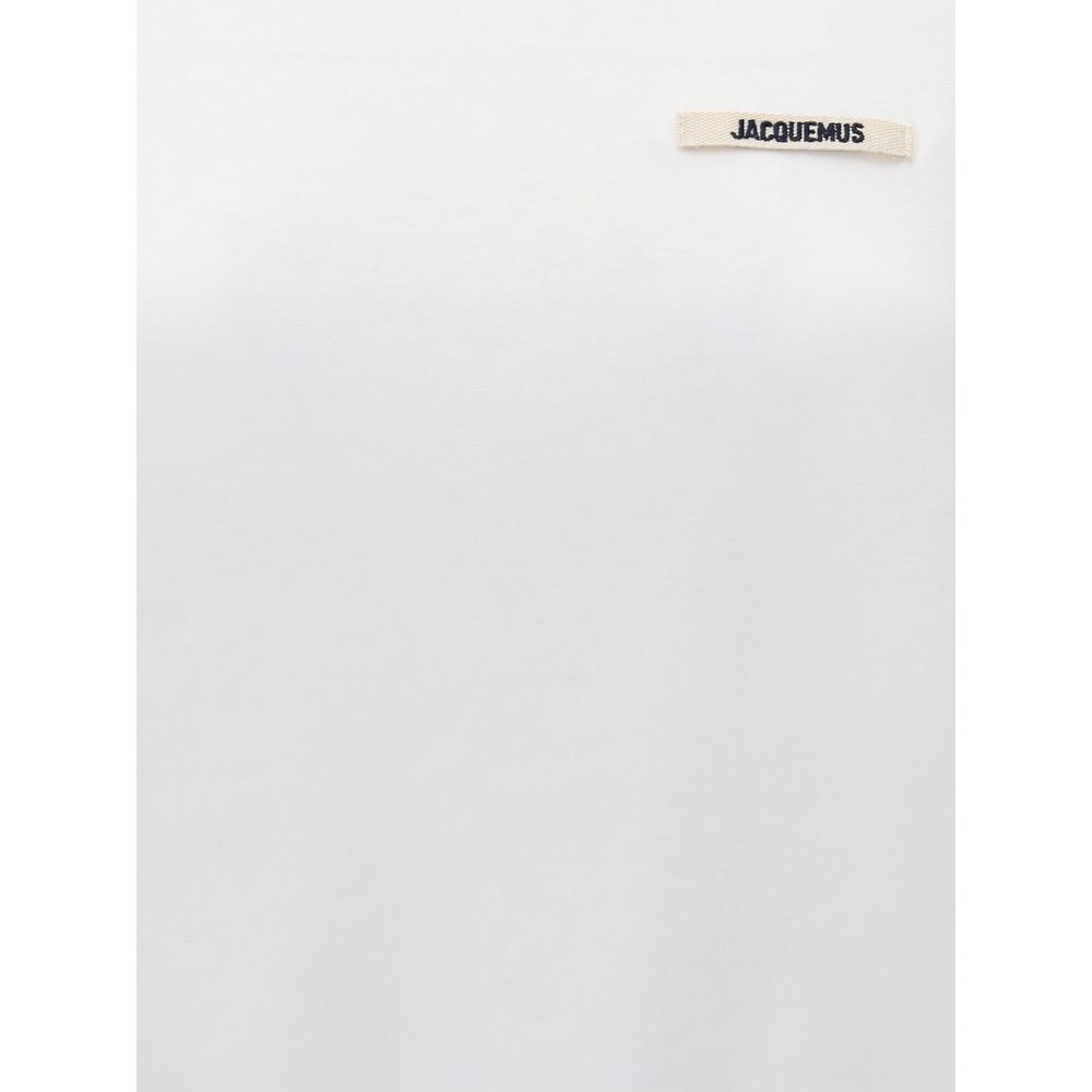 Jacquemus White Cotton T-Shirt - Timeless Elegance Redefined