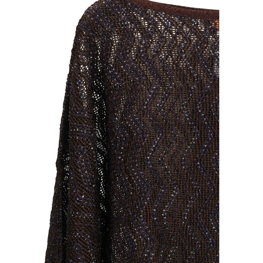 Missoni Brown Viscose Top