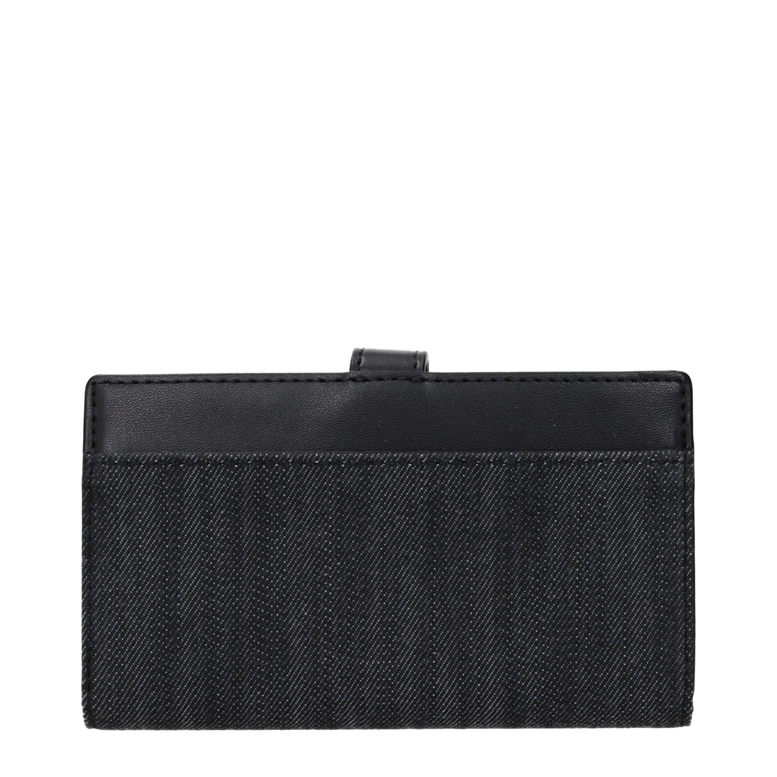 Indulge in the exquisite Michael Kors Black Fabric Wallet, a testament to luxurious craftsmanship and timeless elegance, perfect for the discerning individual.