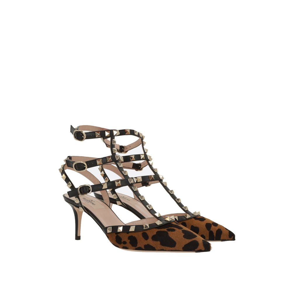 Valentino Garavani Black Calfskin Platform Pumps – Luxurious Couture