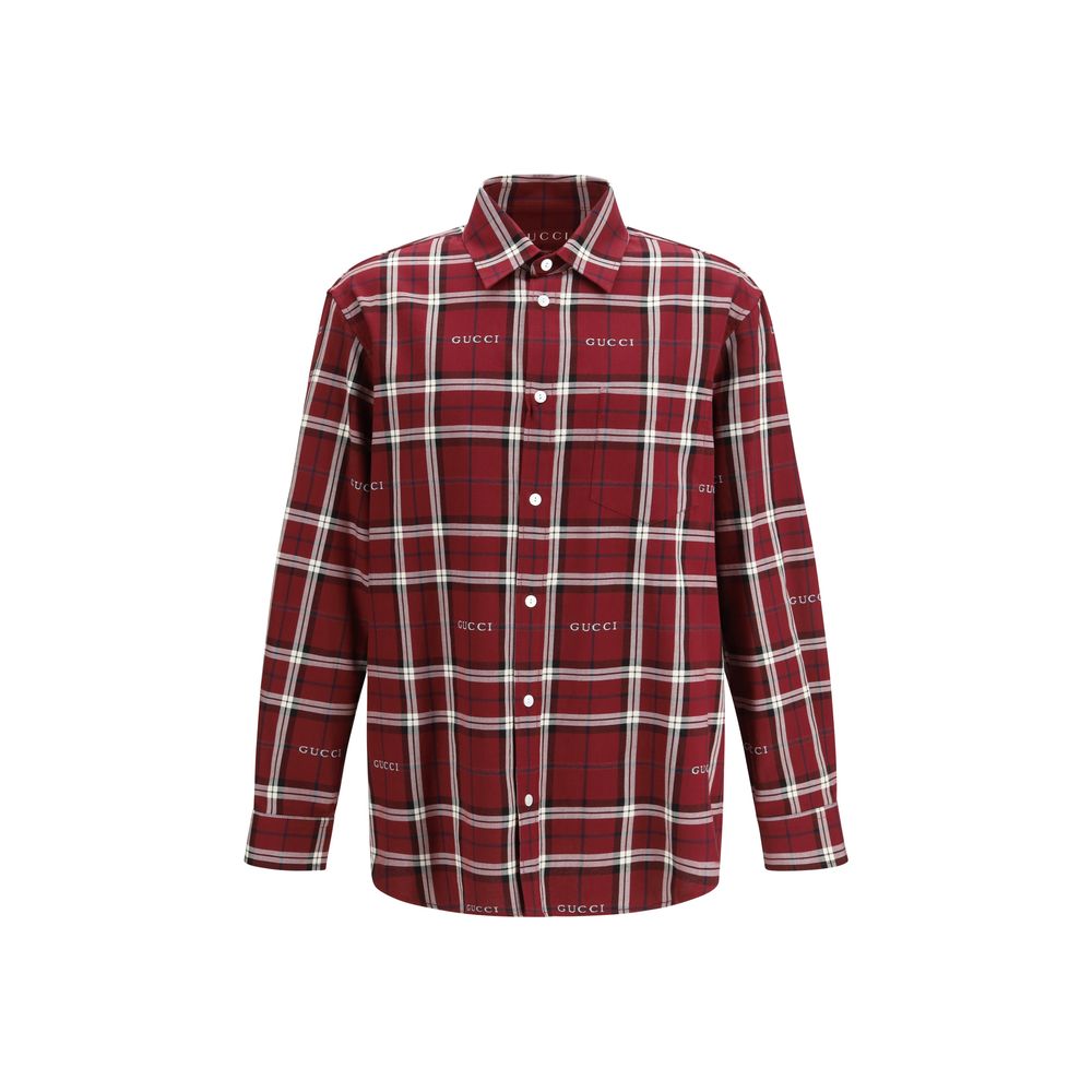 Gucci Multicolor Cotton Pattern Shirt – Designer Luxe Elegance